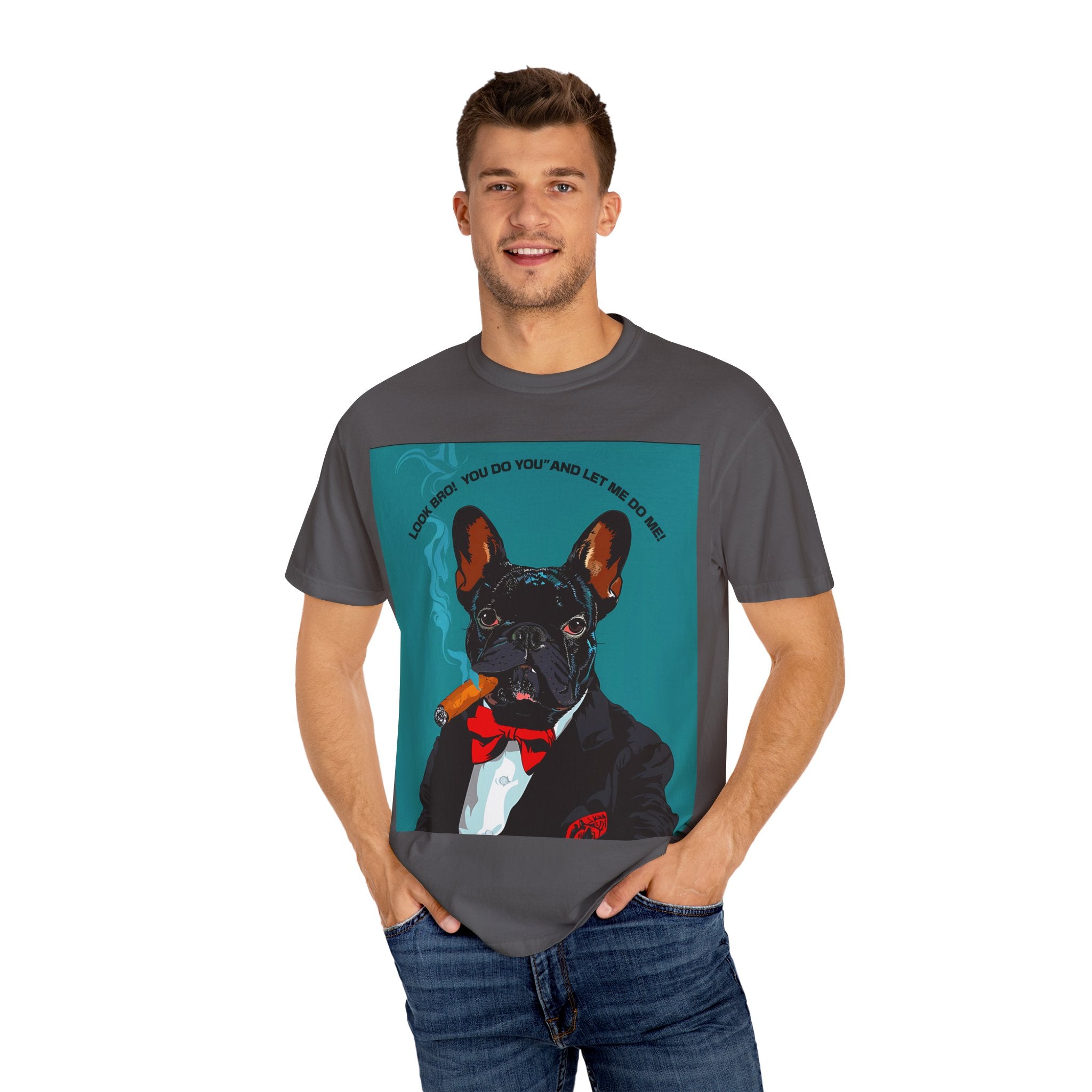 Pug Dog T-Shirt - Angel Body