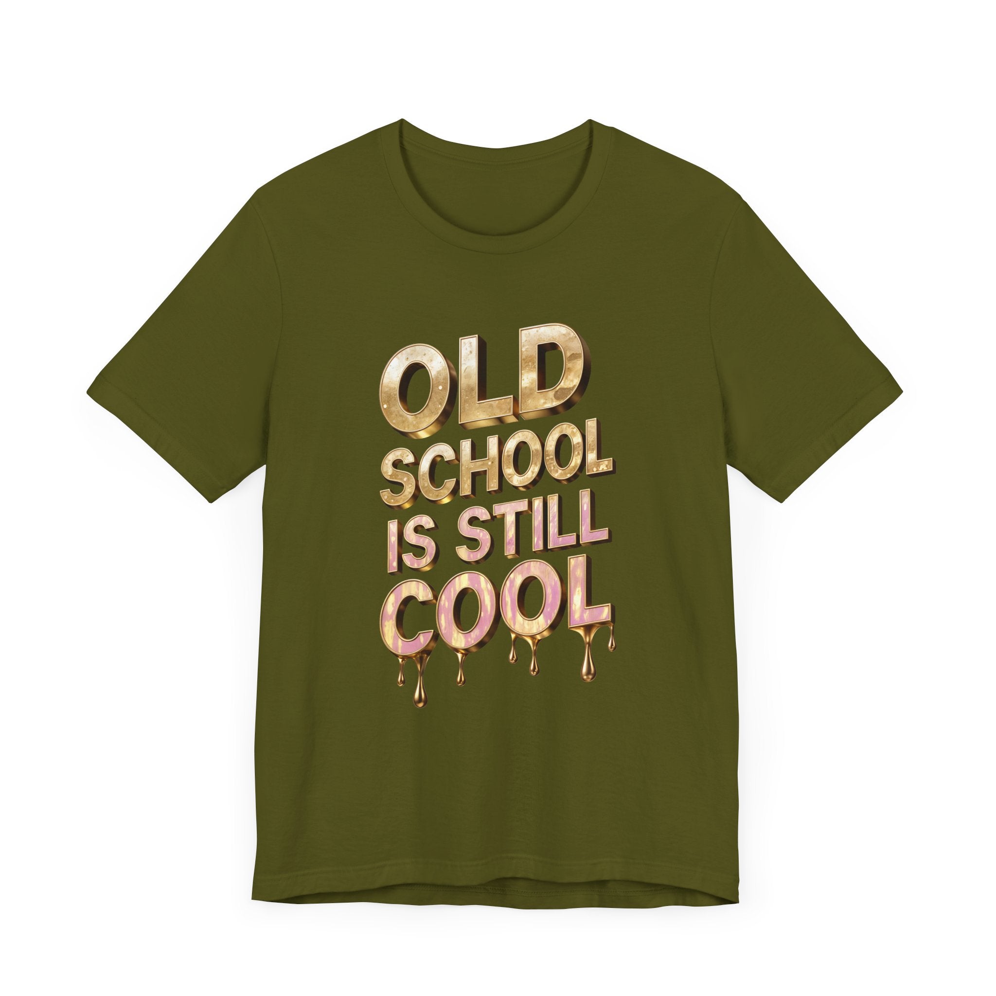 Unisex Jersey Short Sleeve Tee: Old SCHOOL IS STILL COOL - Angel Body