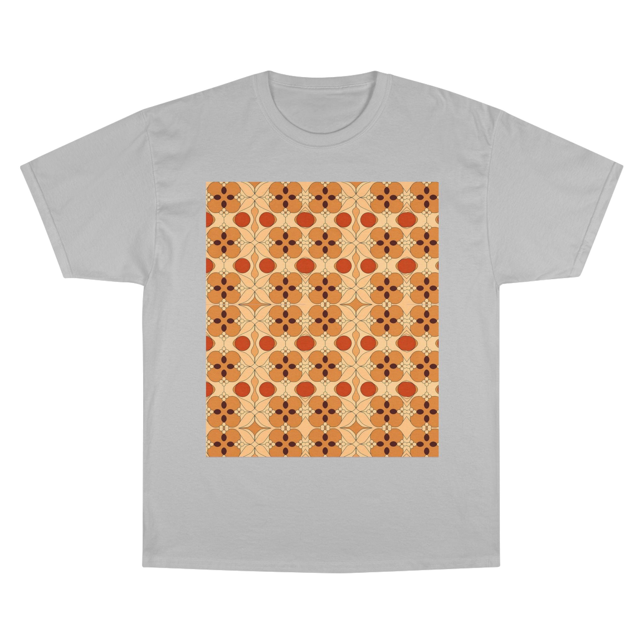 Retro Pattern T-Shirt - Stylish and Comfortable Tee - Angel Body