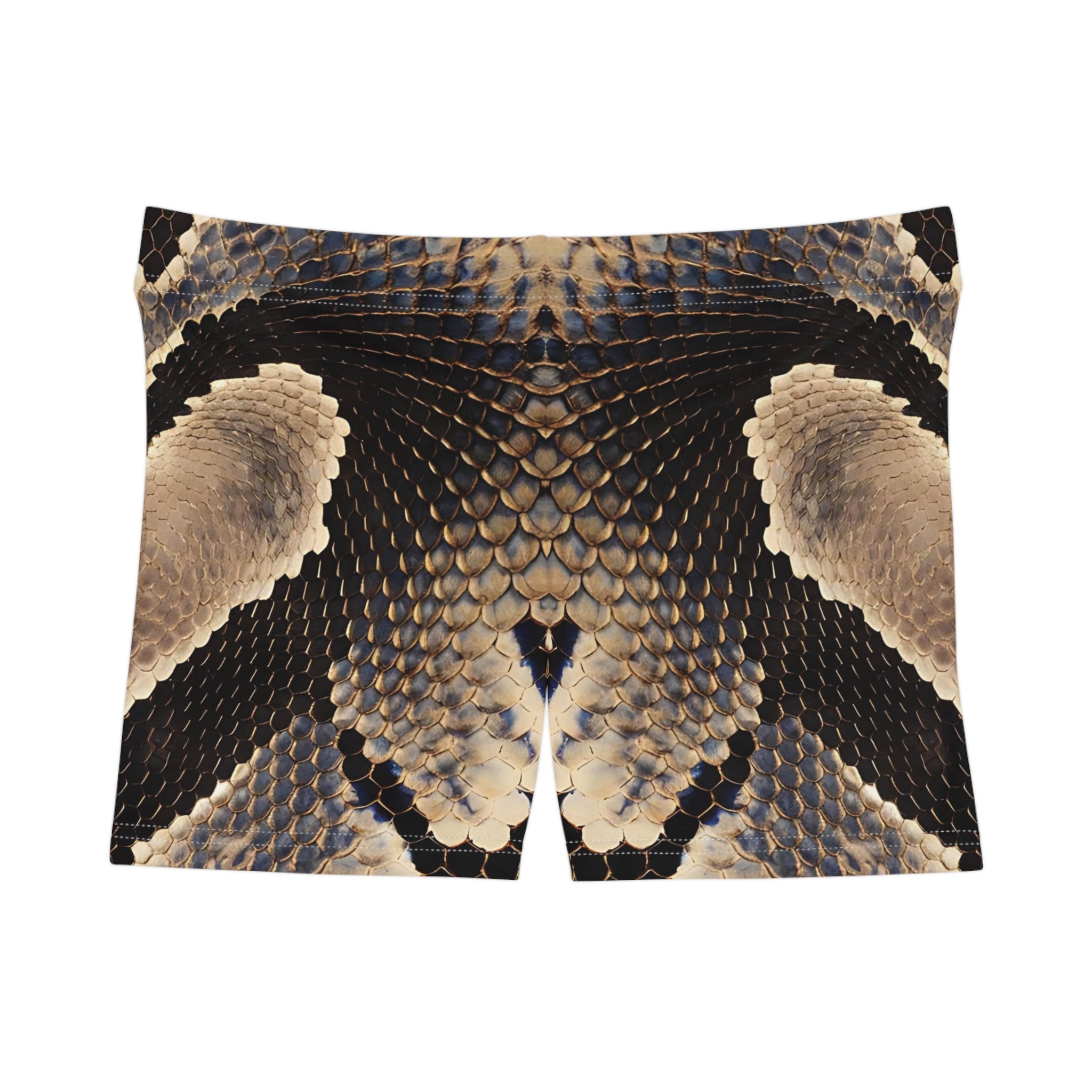 Stylish Python Print Women's Shorts - Trendy and Comfortable Summer Wear - Angel Body