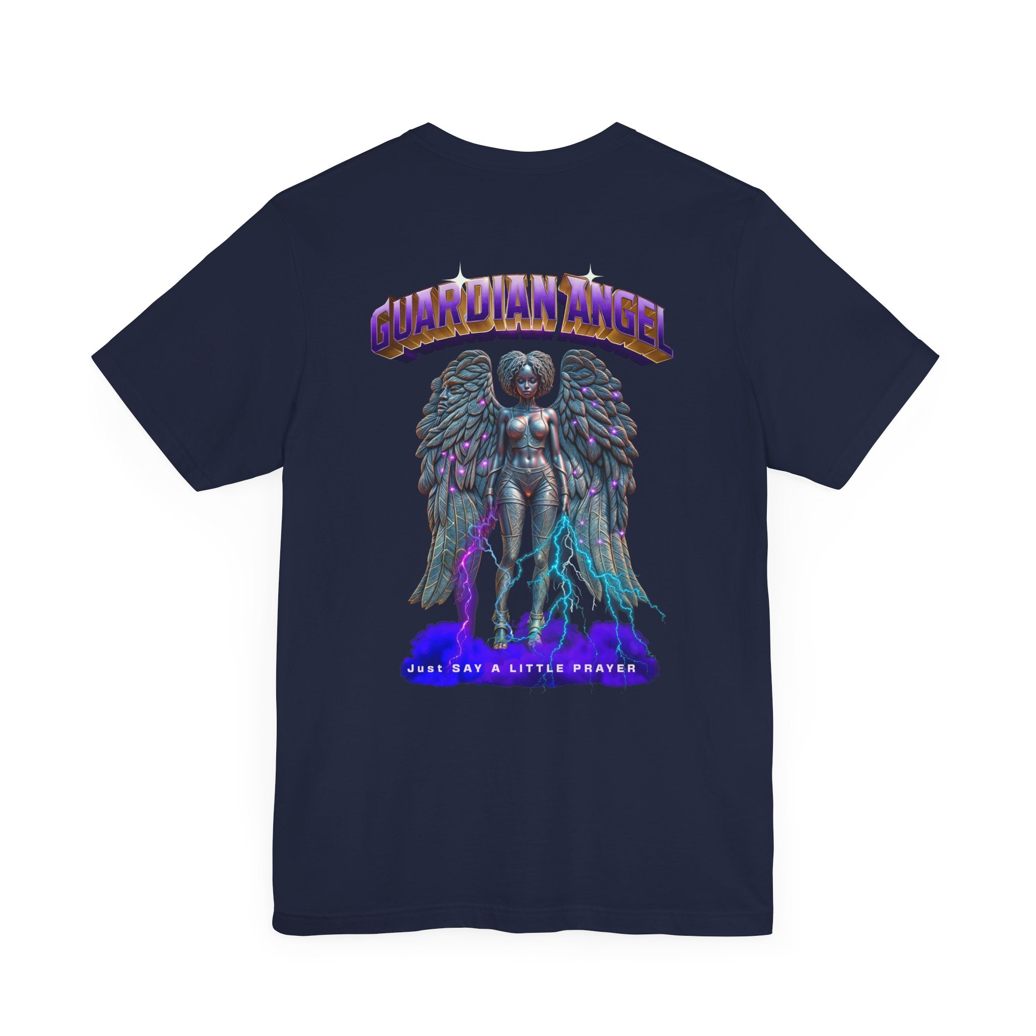 Unisex Jersey Short Sleeve Tee. Guardian Angel Spiritual Warrior - Angel Body