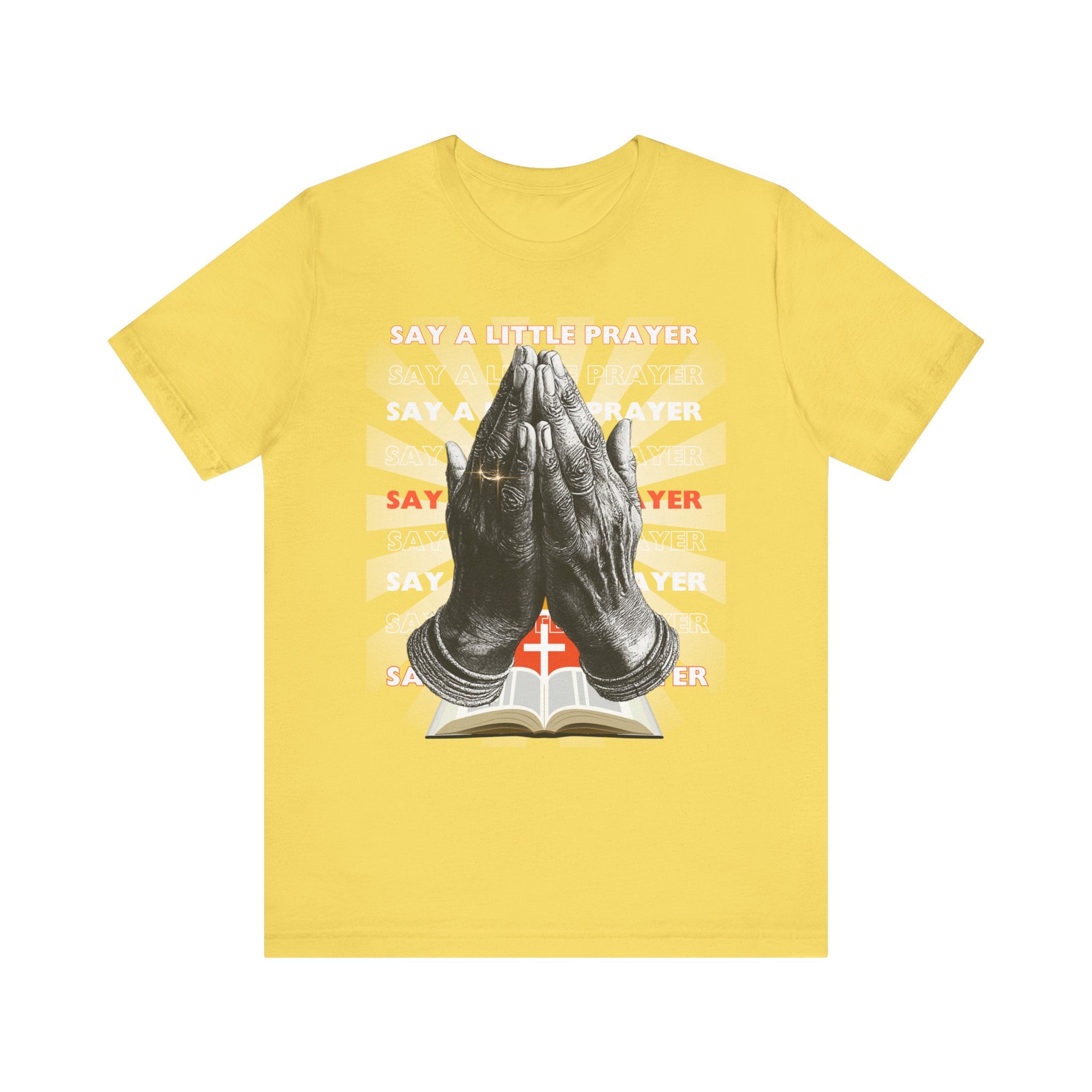 Unisex Jersey Short Sleeve Tee: With the heart warming words - Angel Body