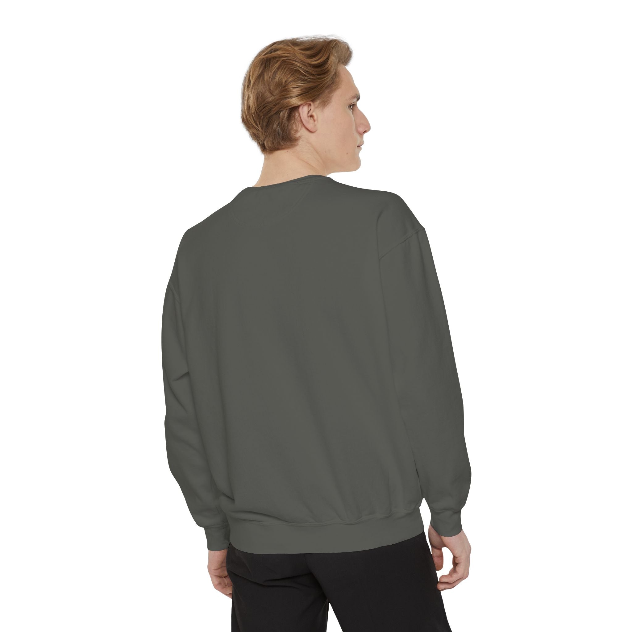 Unisex Garment-Dyed Sweatshirt Love to see you smile - Angel Body