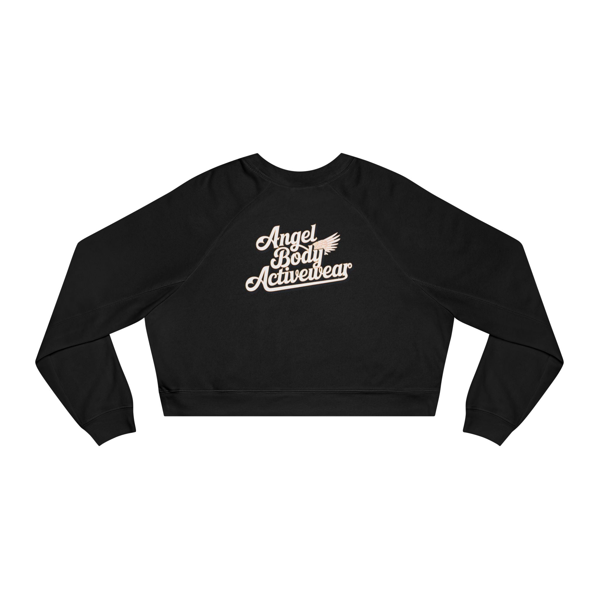 Angel Body Activewear Women's Cropped Fleece Pullover - Stylish & Cozy Sweatshirt for Athleisure - Angel Body
