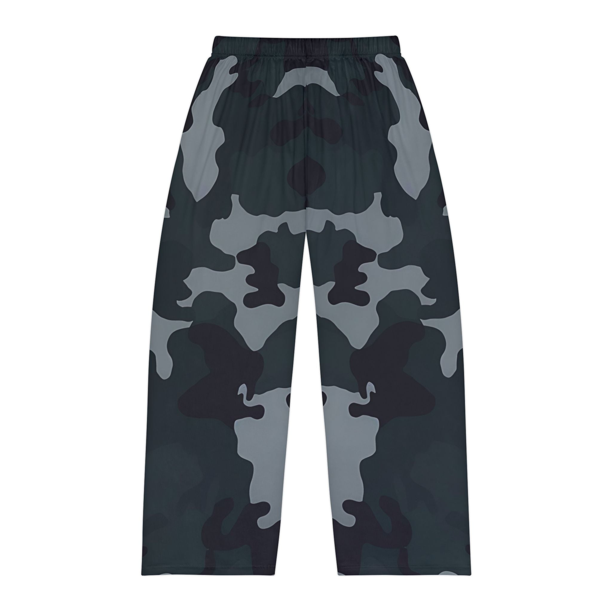 Comfortable Men's Dark Camouflage Pajama Pants - Relaxed Fit for Everyday Wear