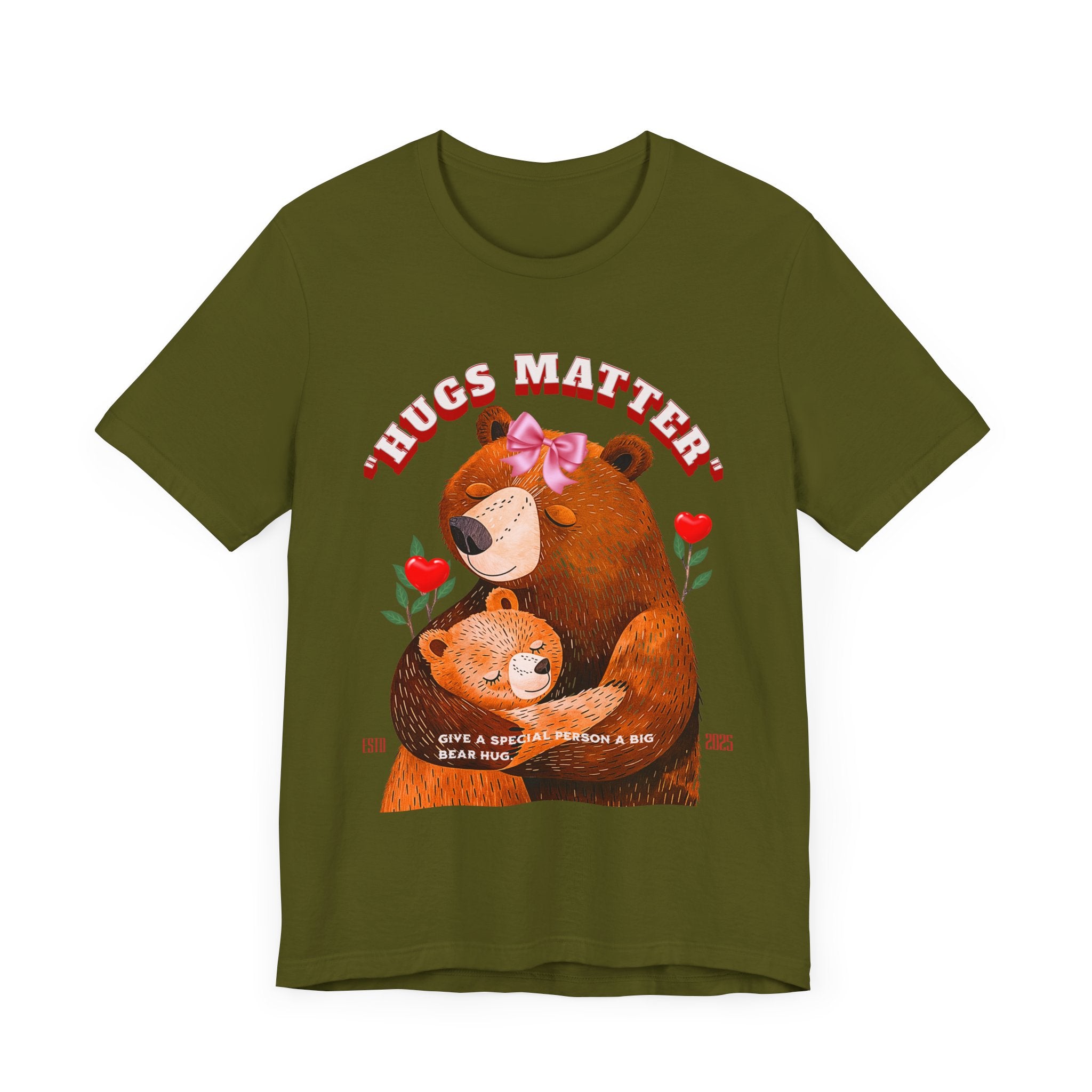Unisex Jersey Short Sleeve Tee Hugs Matter - Angel Body