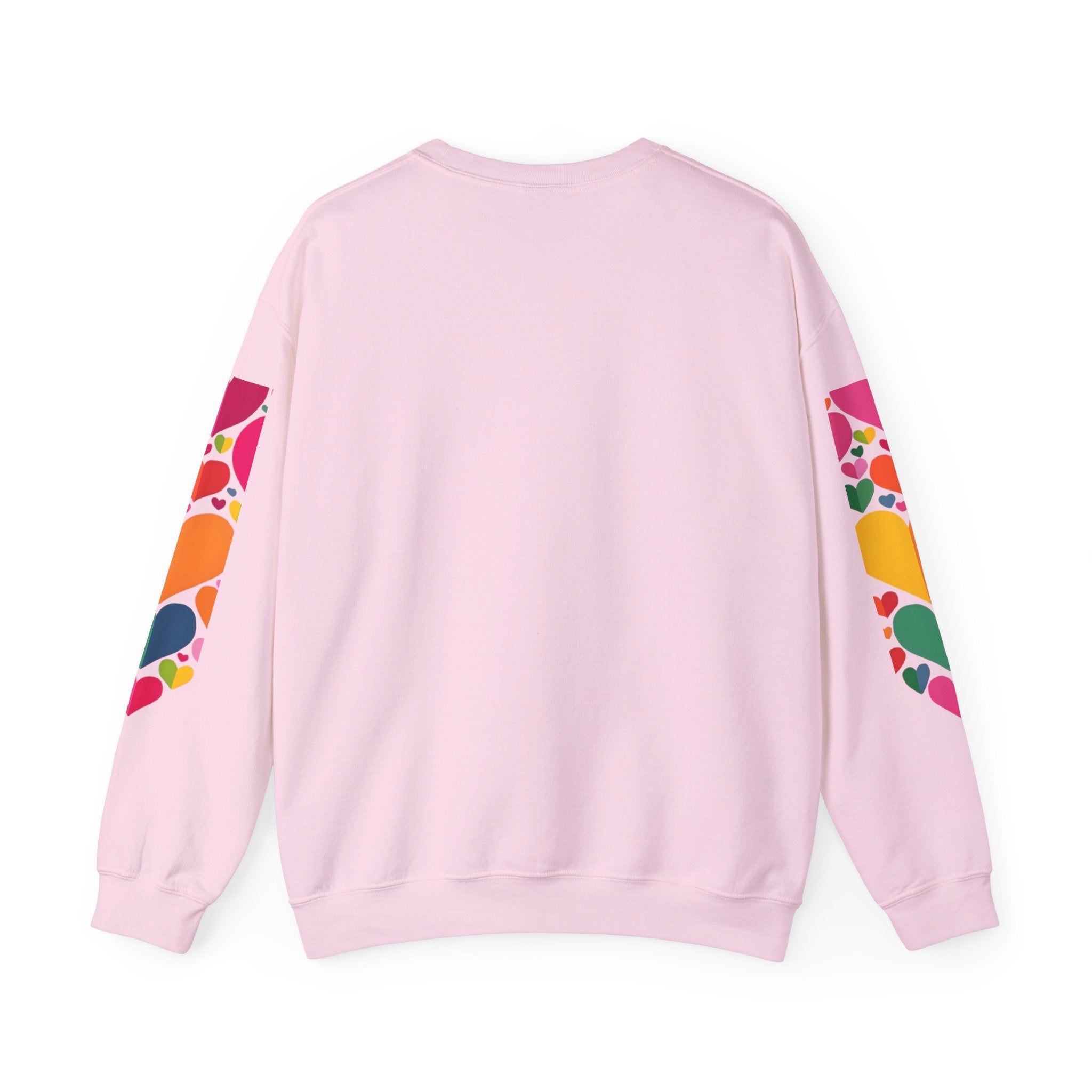 Have a Heart Unisex Sweatshirt - Colorful Valentine’s Day Crewneck for Comfort and Love - Angel Body