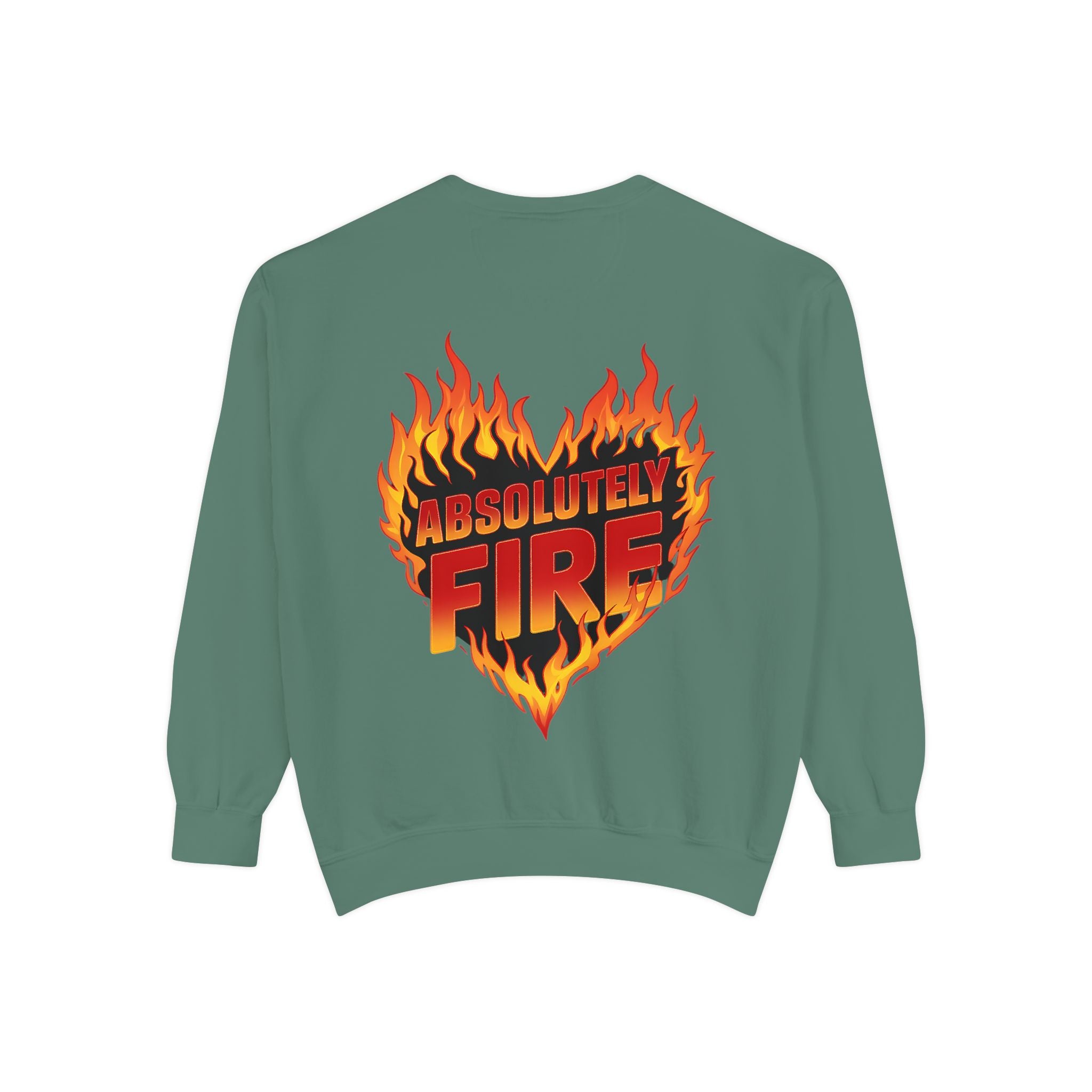 Absolutely Fire Unisex Sweatshirt - Bold Graphic Warmth for Everyday Style