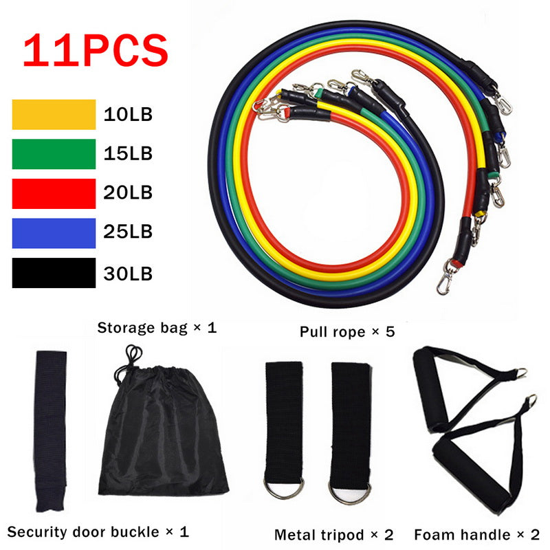 Fitness Rally Elastic Rope Resistance Band - Angel Body