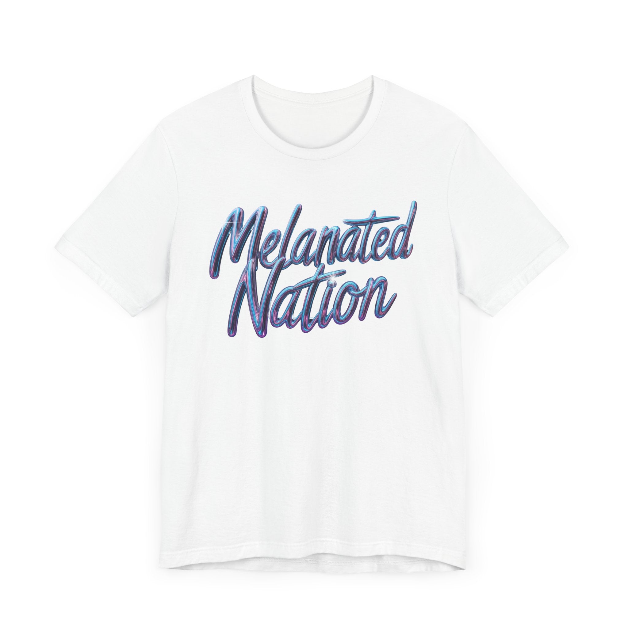 Unisex Jersey Short Sleeve Tee Melanated Nation - Angel Body