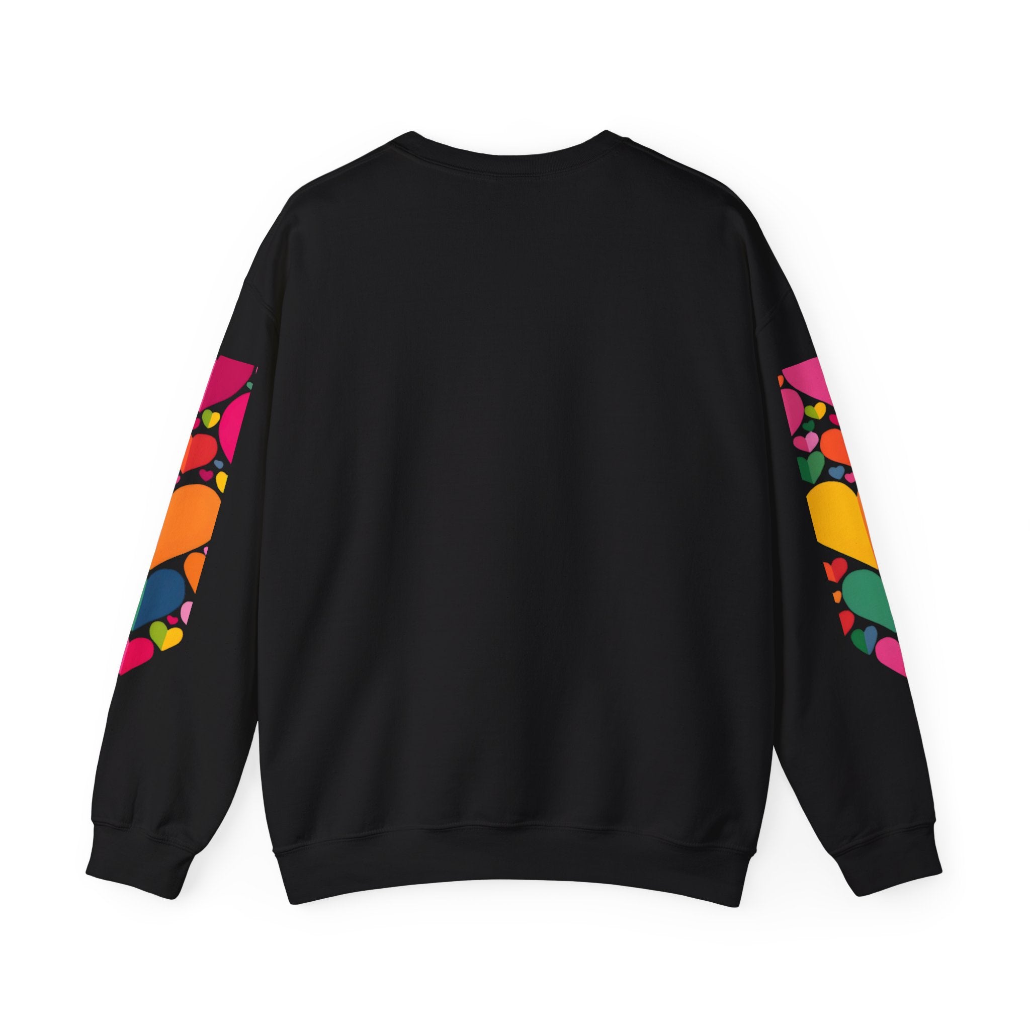 Have a Heart Unisex Sweatshirt - Colorful Valentine’s Day Crewneck for Comfort and Love - Angel Body