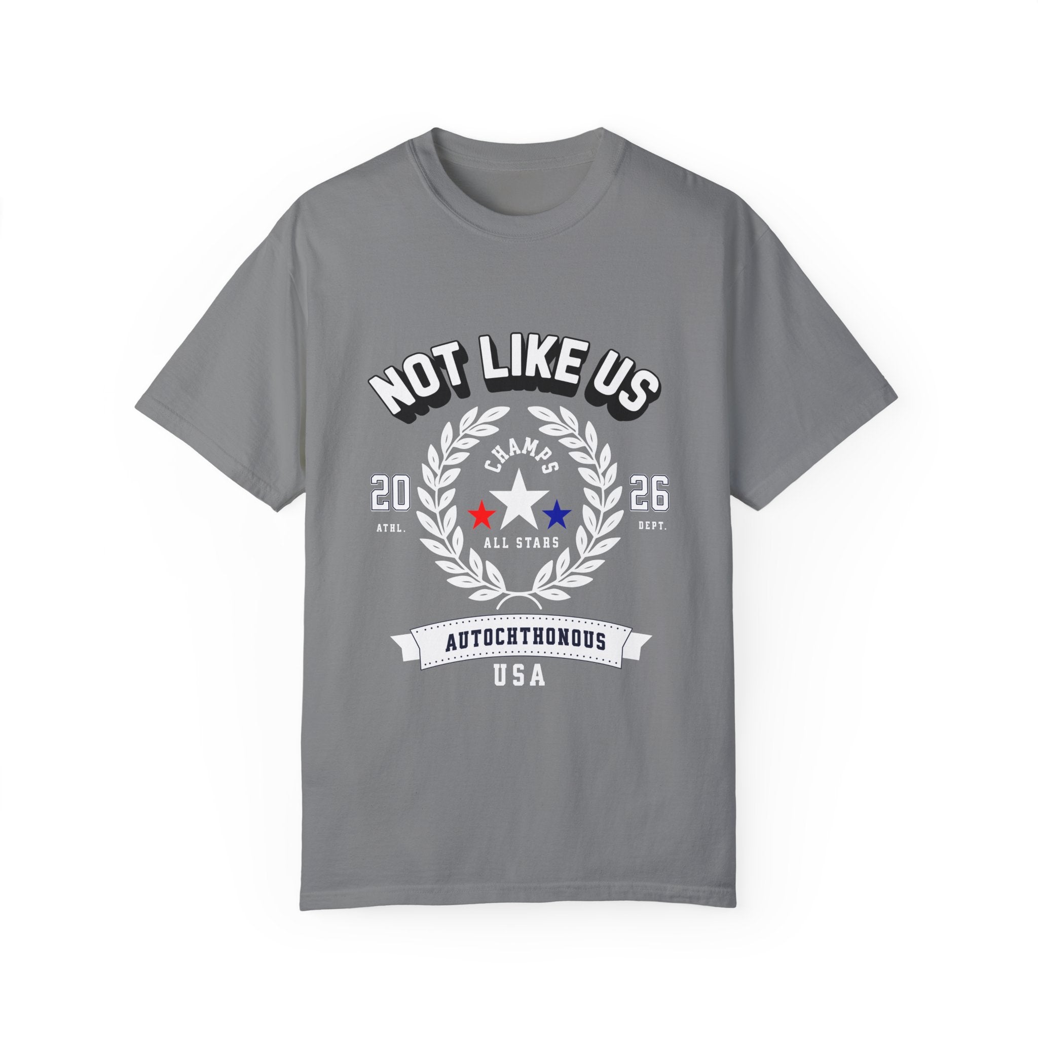 Unisex Garment-Dyed T-Shirt - 'Not Like Us' All Stars Tee - Angel Body