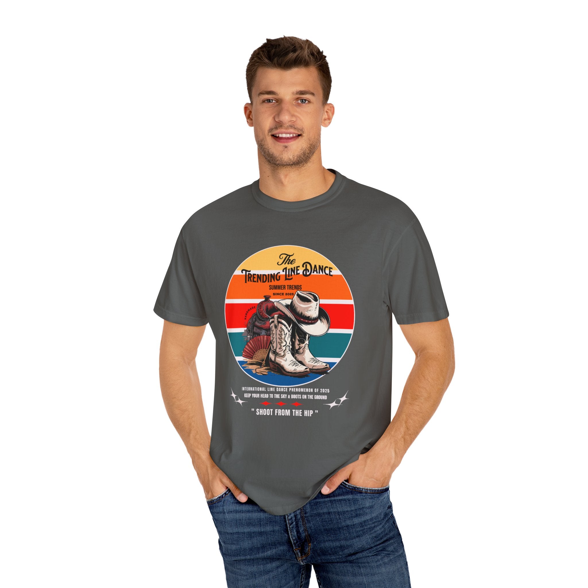 Trending Line Dance T-shirt, Cowboy Tee, Country Music Shirt, Western Vintage Style, Gift for Line Dancers - Angel Body