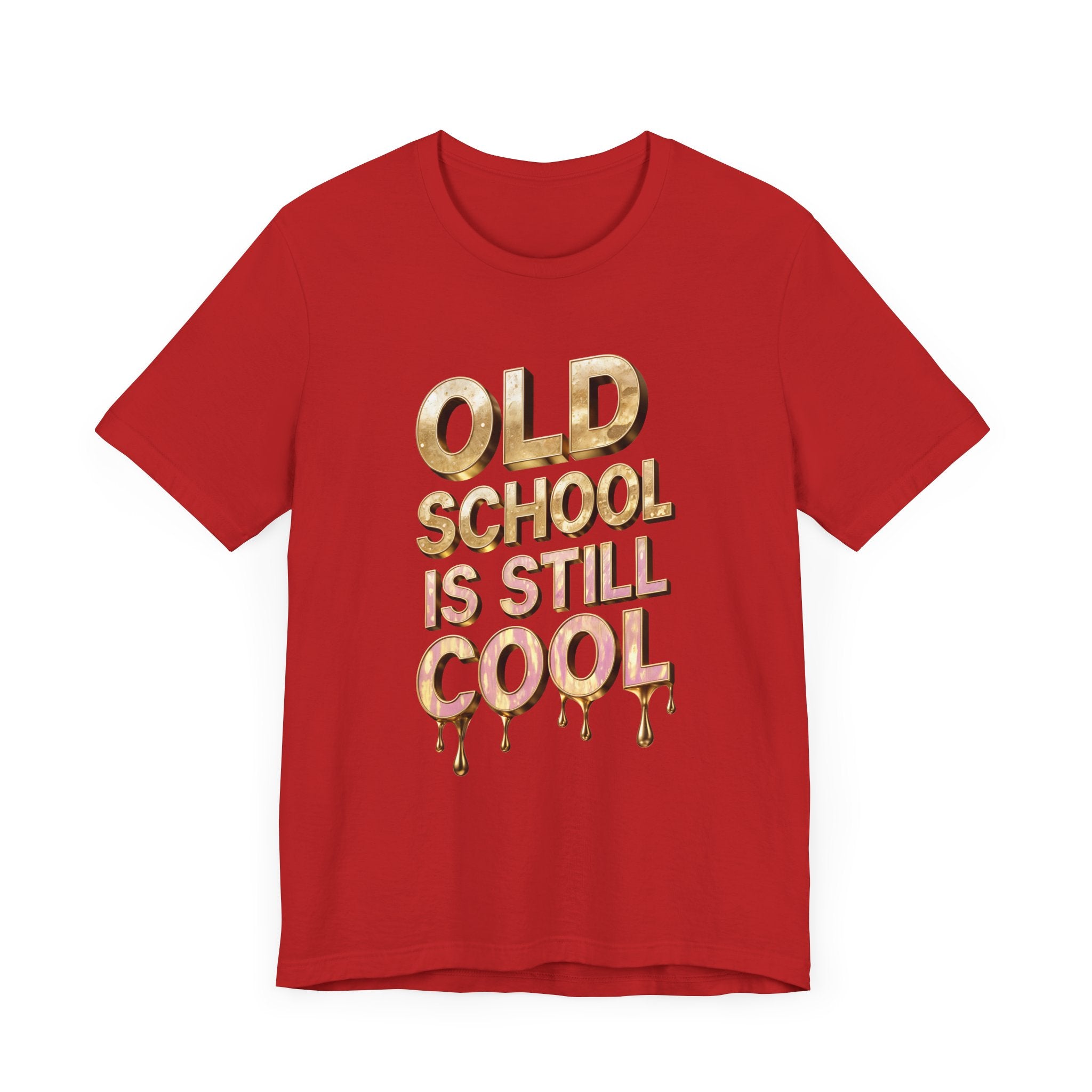Unisex Jersey Short Sleeve Tee: Old SCHOOL IS STILL COOL - Angel Body