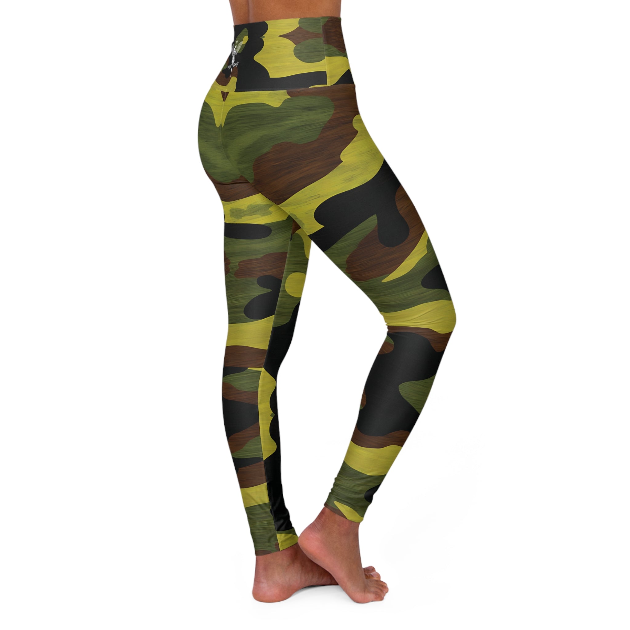 New Custom design High Waisted Yoga Leggings - Stylish & Comfortable Fitness Wear and very lovely look - Angel Body