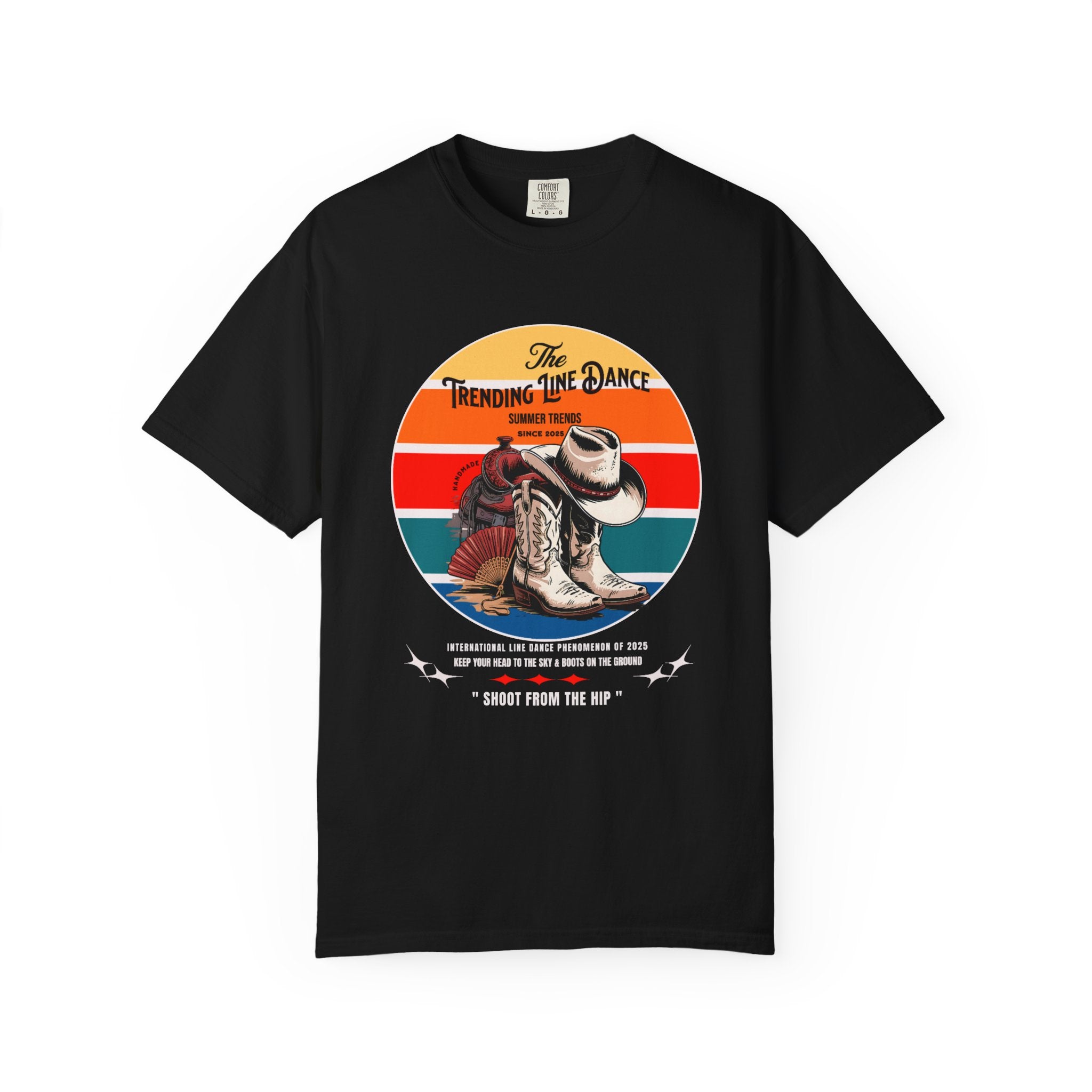 Trending Line Dance T-shirt, Cowboy Tee, Country Music Shirt, Western Vintage Style, Gift for Line Dancers - Angel Body