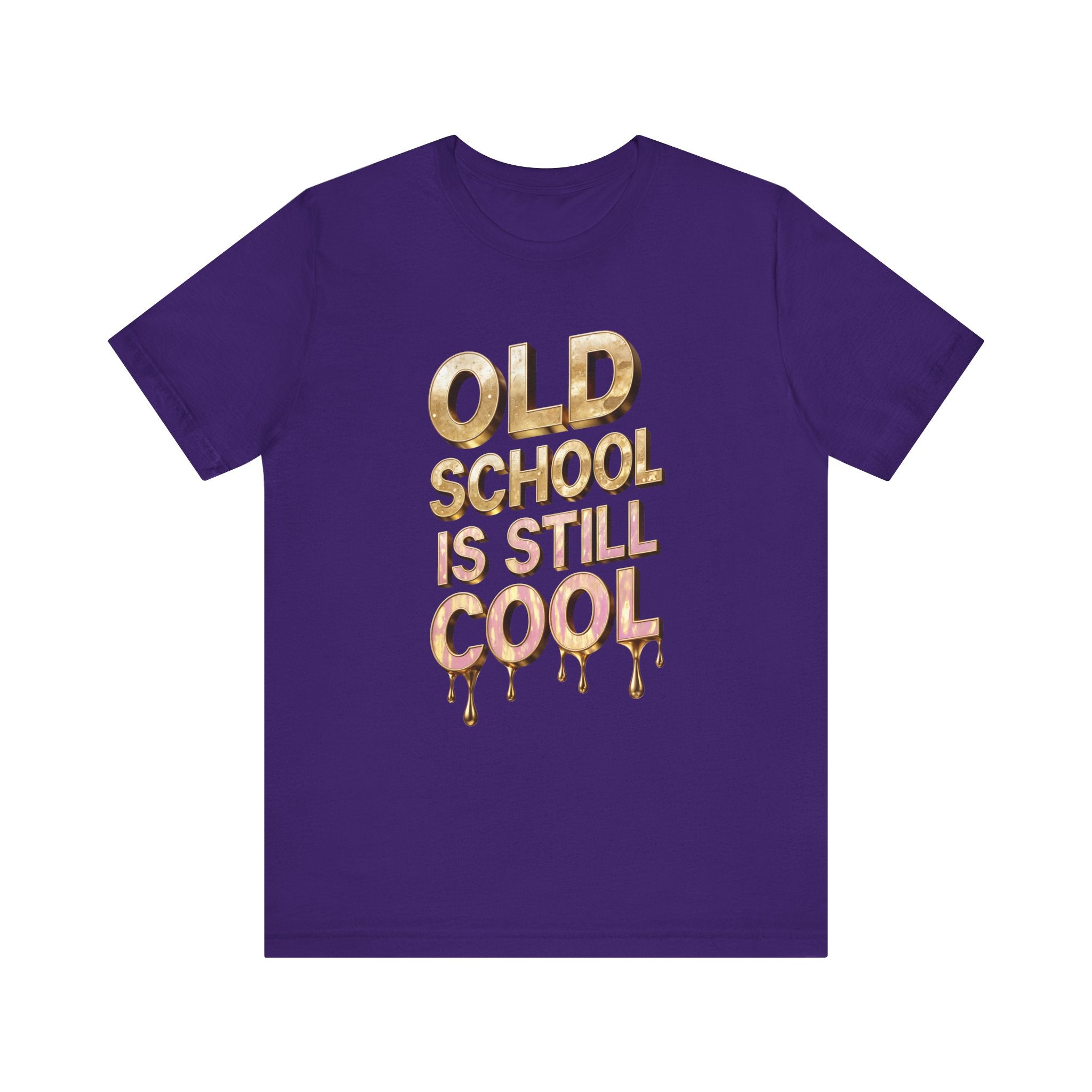 Unisex Jersey Short Sleeve Tee: Old SCHOOL IS STILL COOL - Angel Body