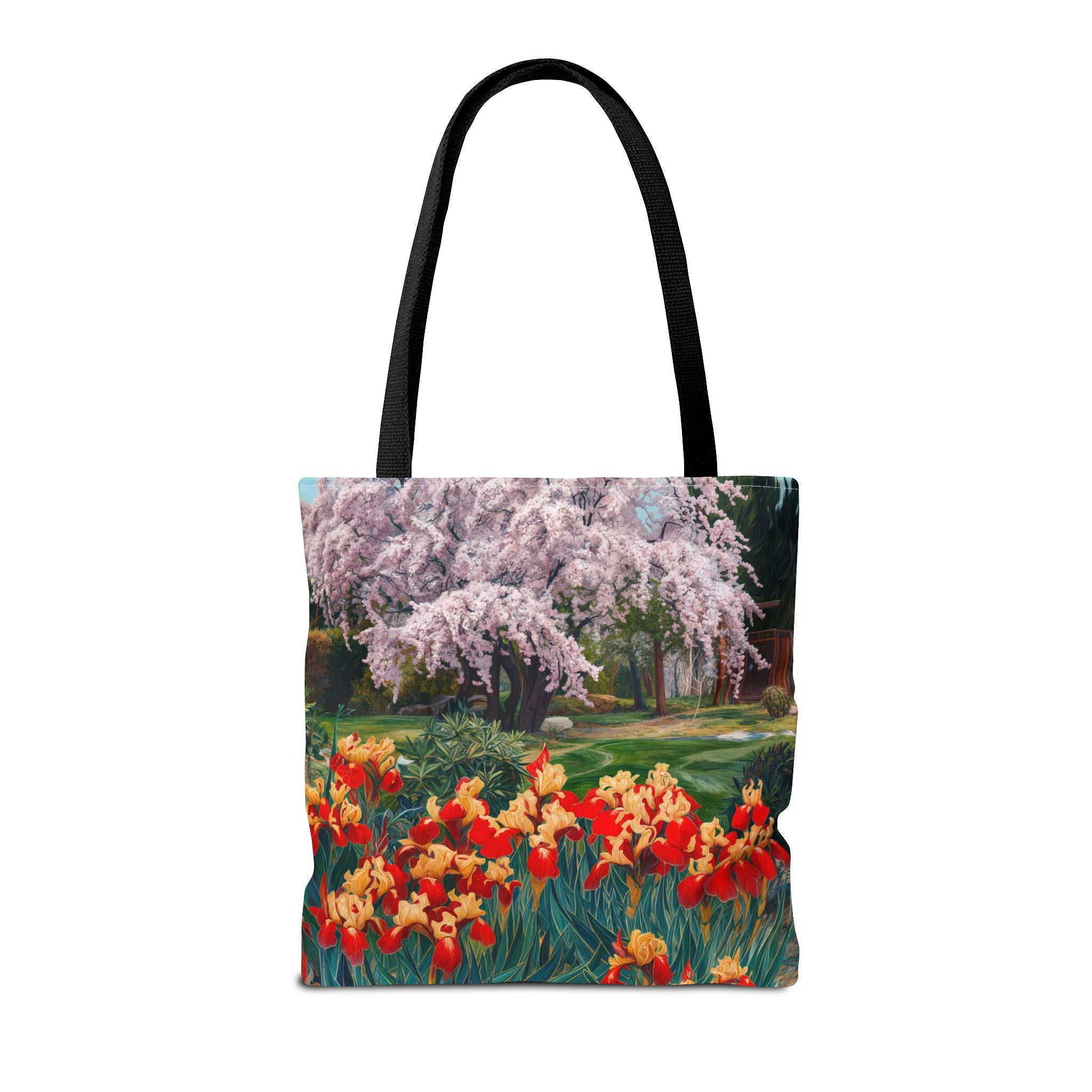 Nature-Inspired Floral Tote Bag - Perfect for Spring Celebrations - Angel Body