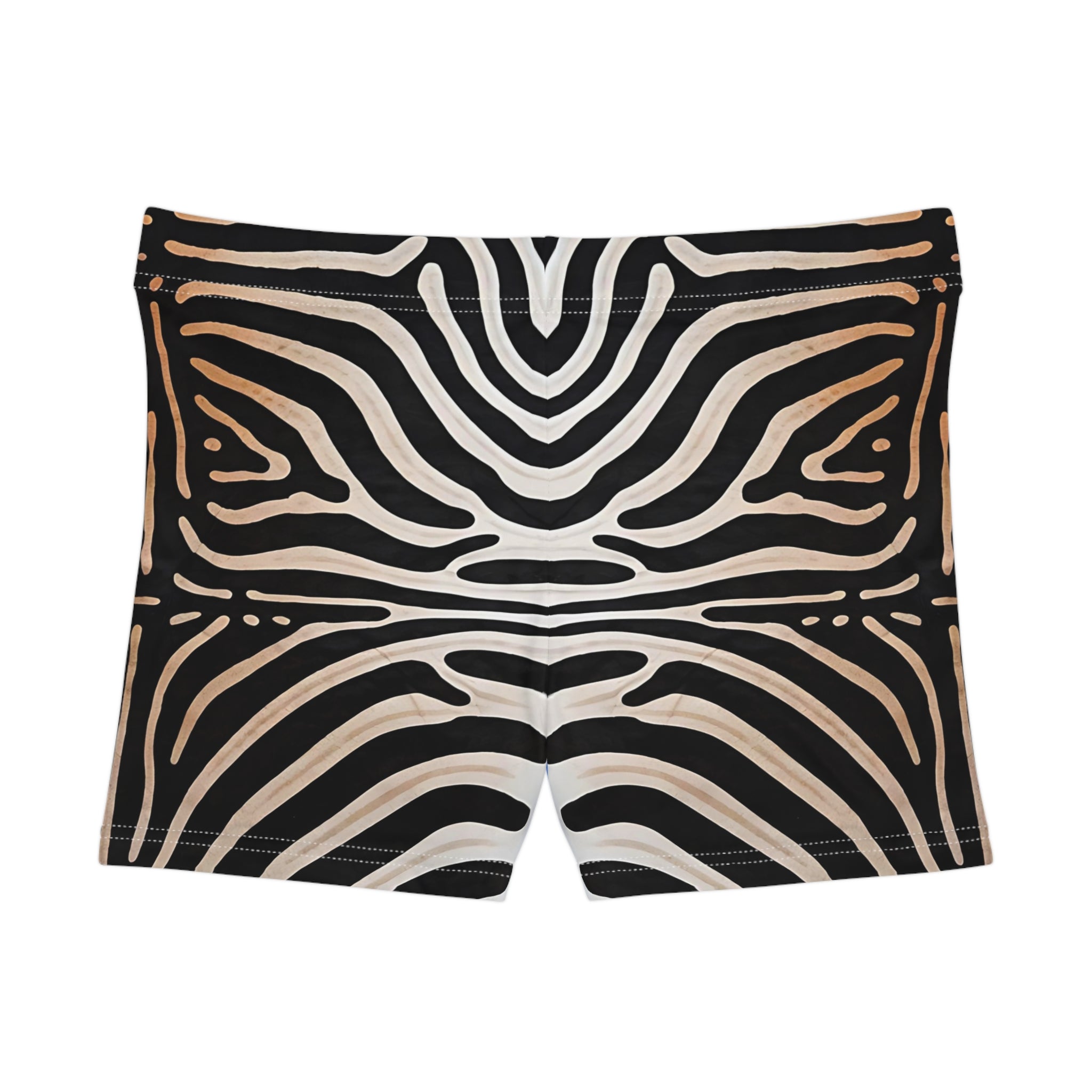 Zebra Print Women's Shorts - Stylish Summer Casual Wear - Angel Body