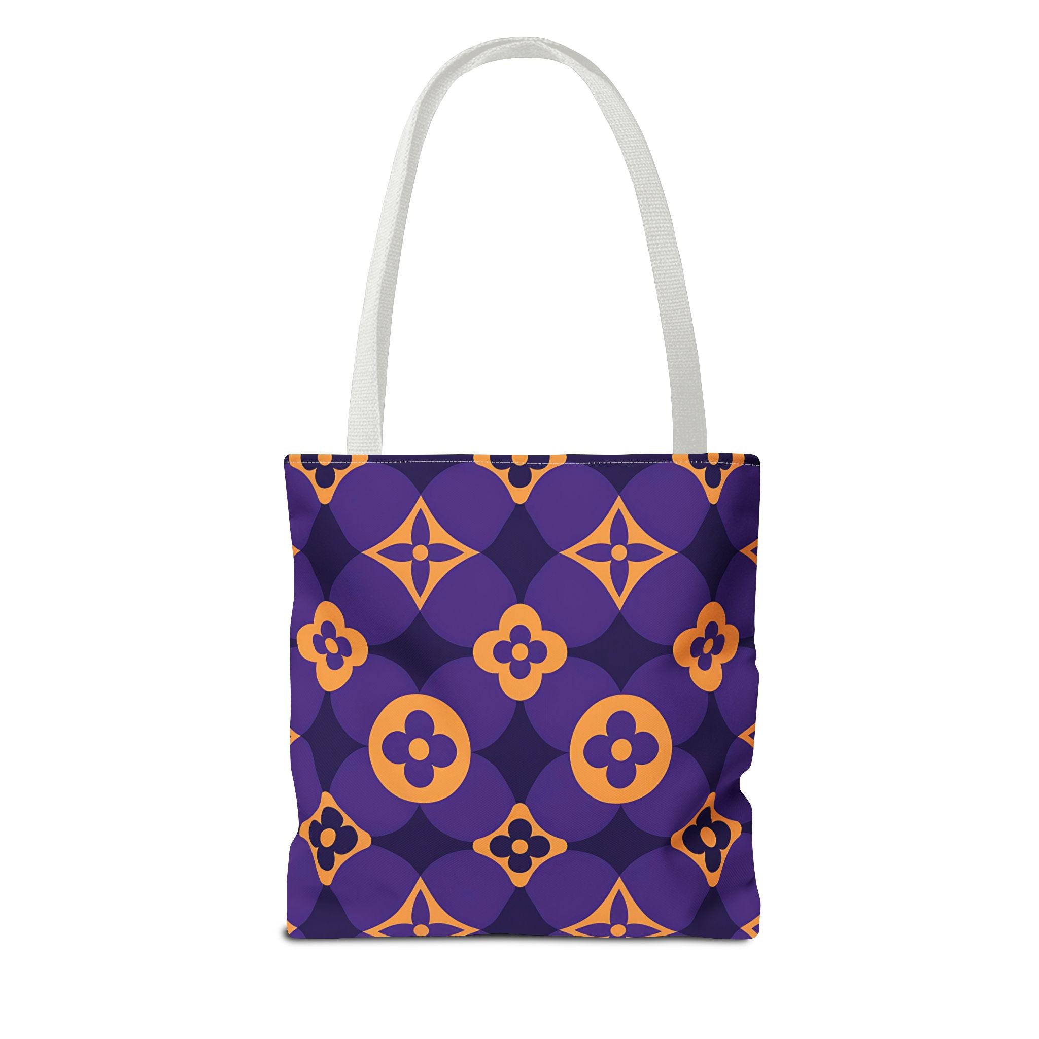Colorful Floral Pattern Tote Bag - Stylish & Versatile Everyday Bag - Angel Body