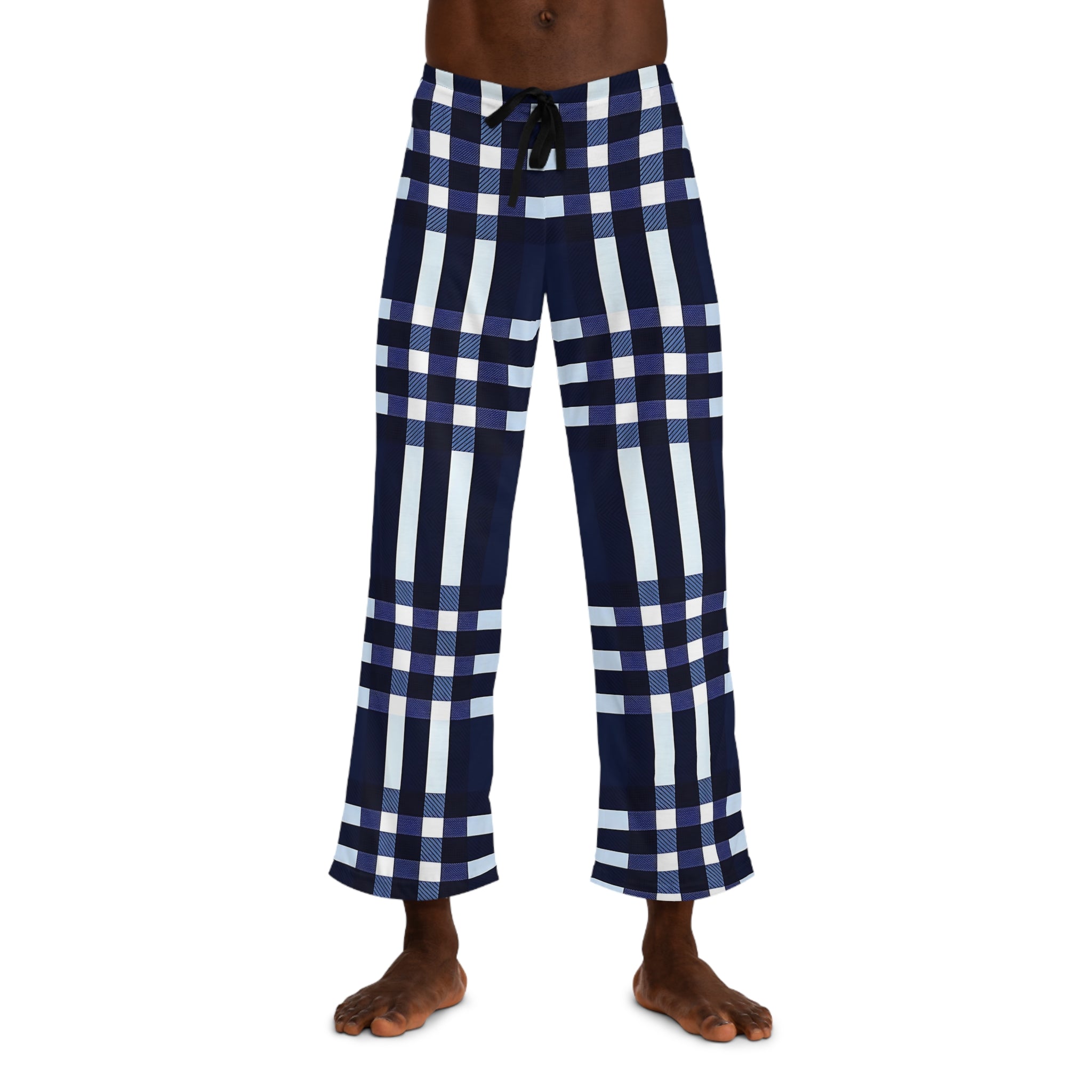 Comfortable Plaid Men's Pajama Pants - Ideal for Relaxation & Sleepwear - Angel Body
