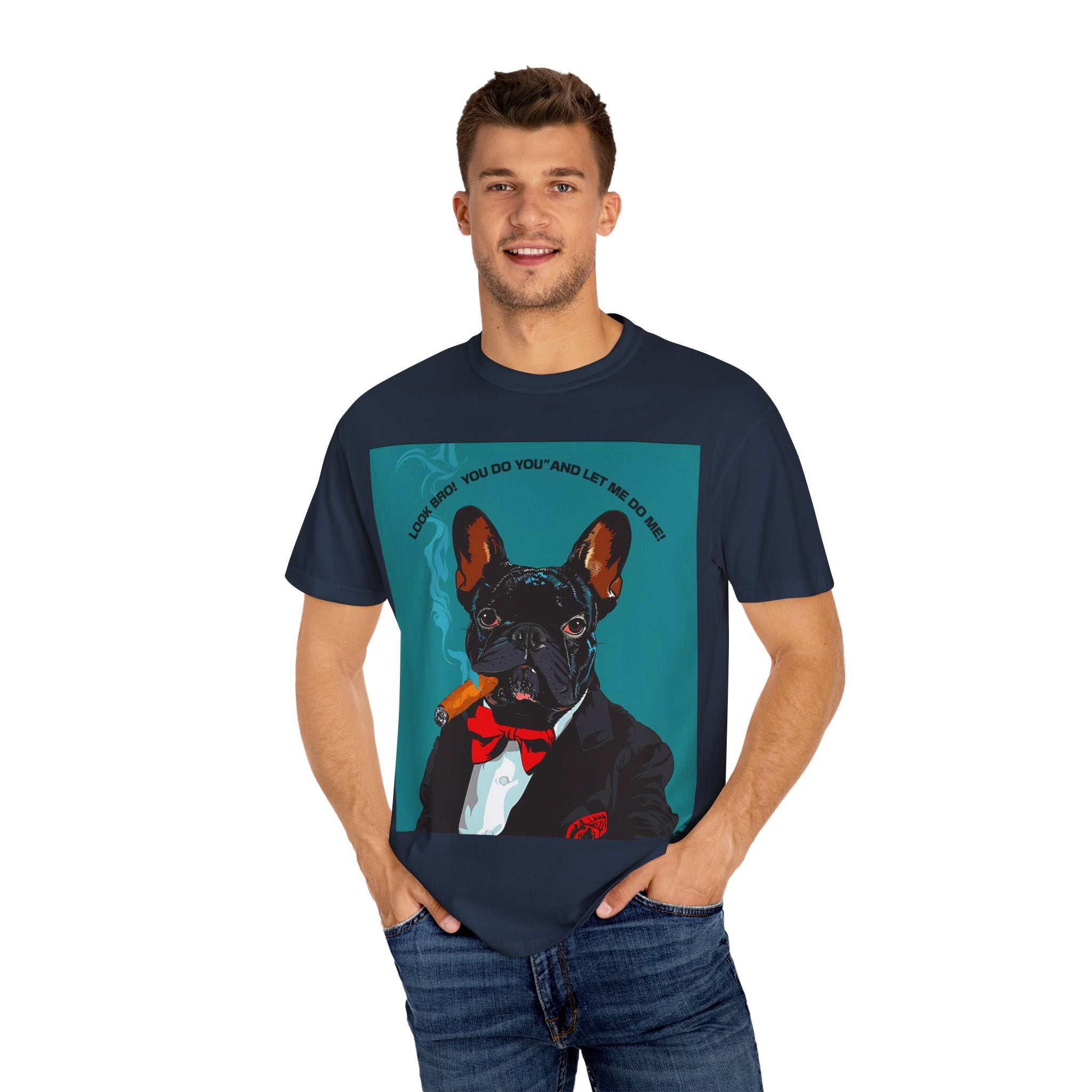 Pug Dog T-Shirt - Angel Body