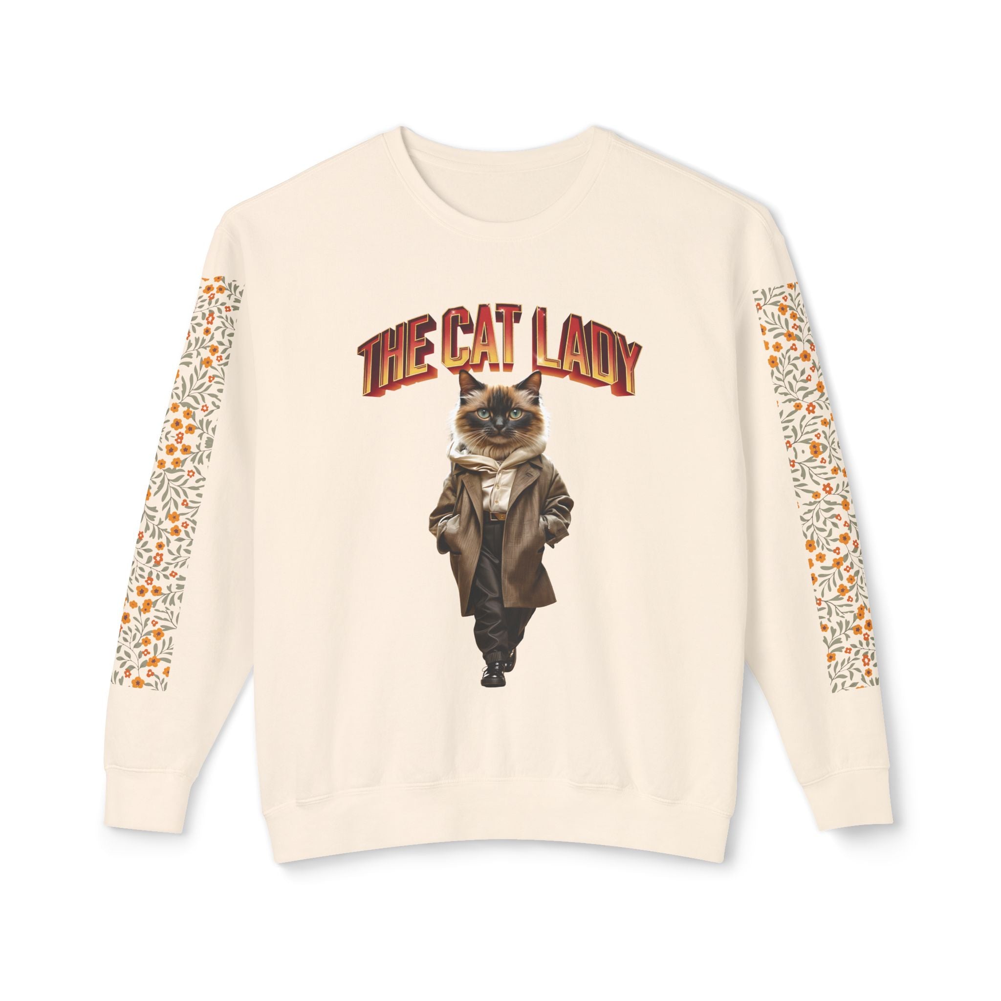 Unisex Lightweight Crewneck Sweatshirt - Angel Body
