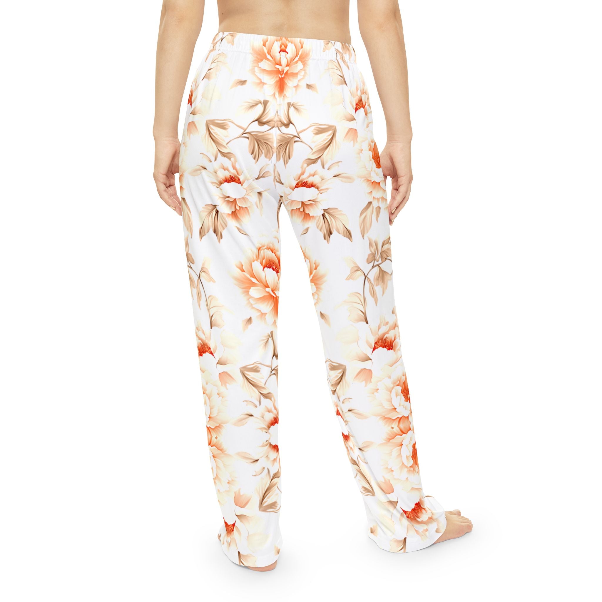 Floral Women's Pajama Pants - Comfortable Sleepwear for Cozy Nights - Angel Body