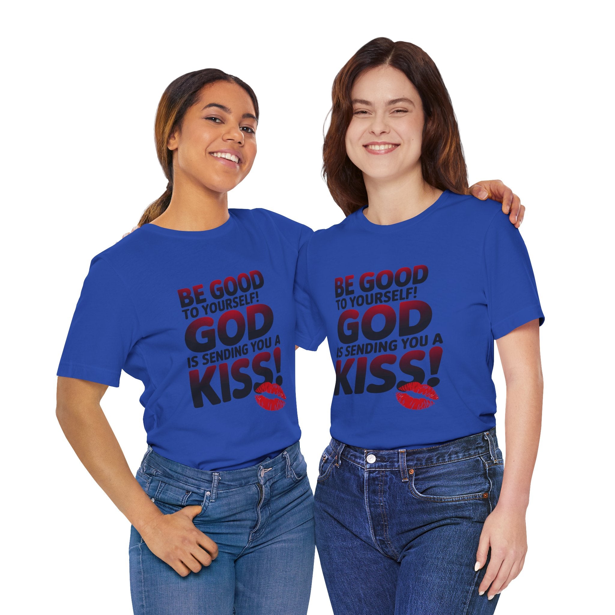 Inspirational Short Sleeve Tee - Angel Body