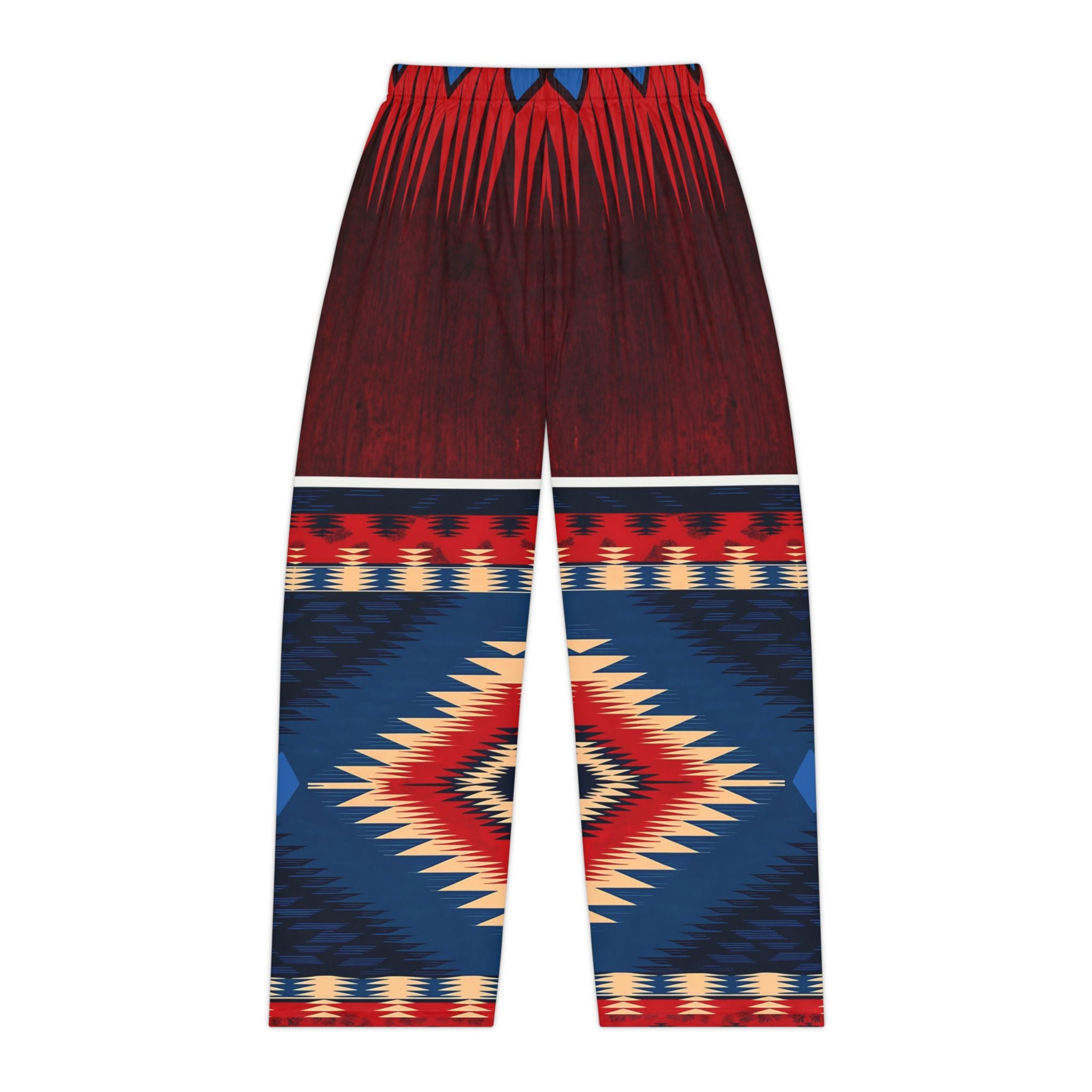 Cozy Bohemian Women's Pajama Pants - Colorful Ethnic Print for Relaxation & Sleep - Angel Body