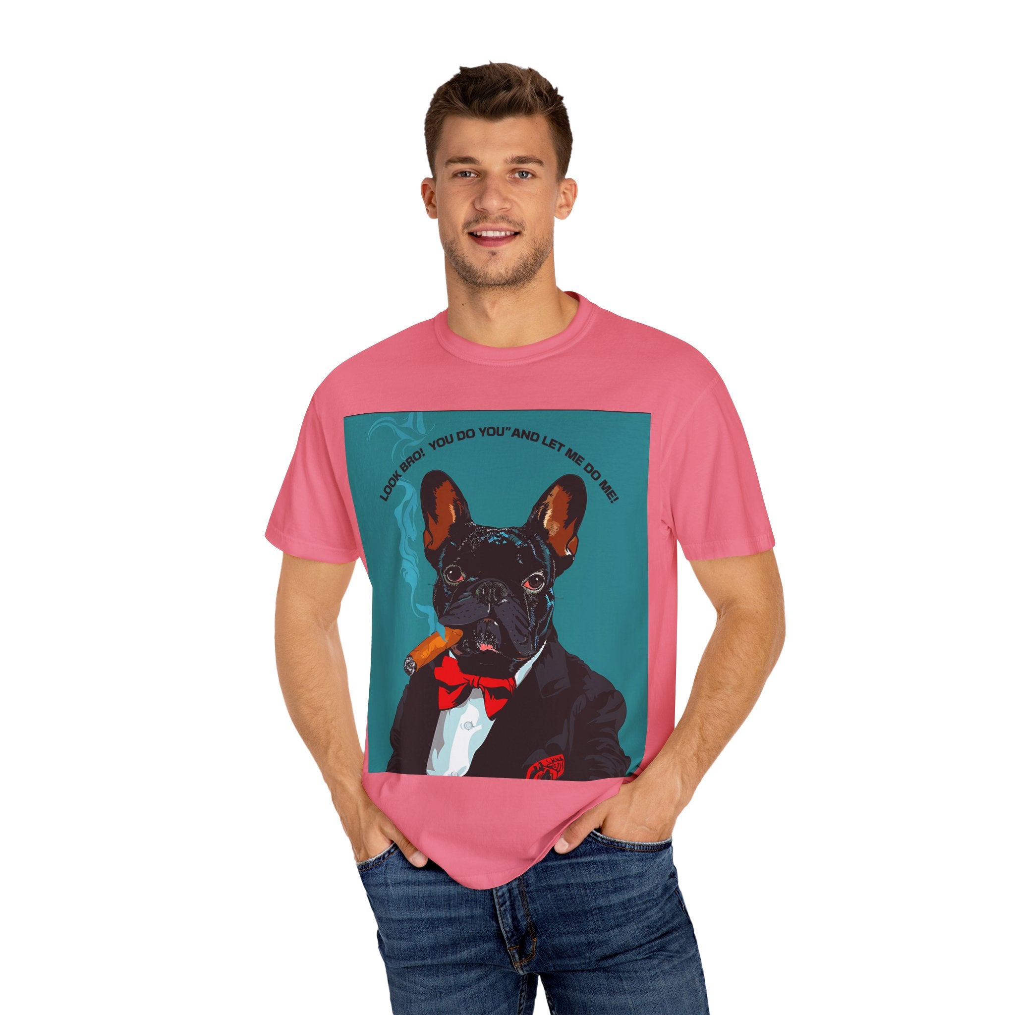 Pug Dog T-Shirt - Angel Body