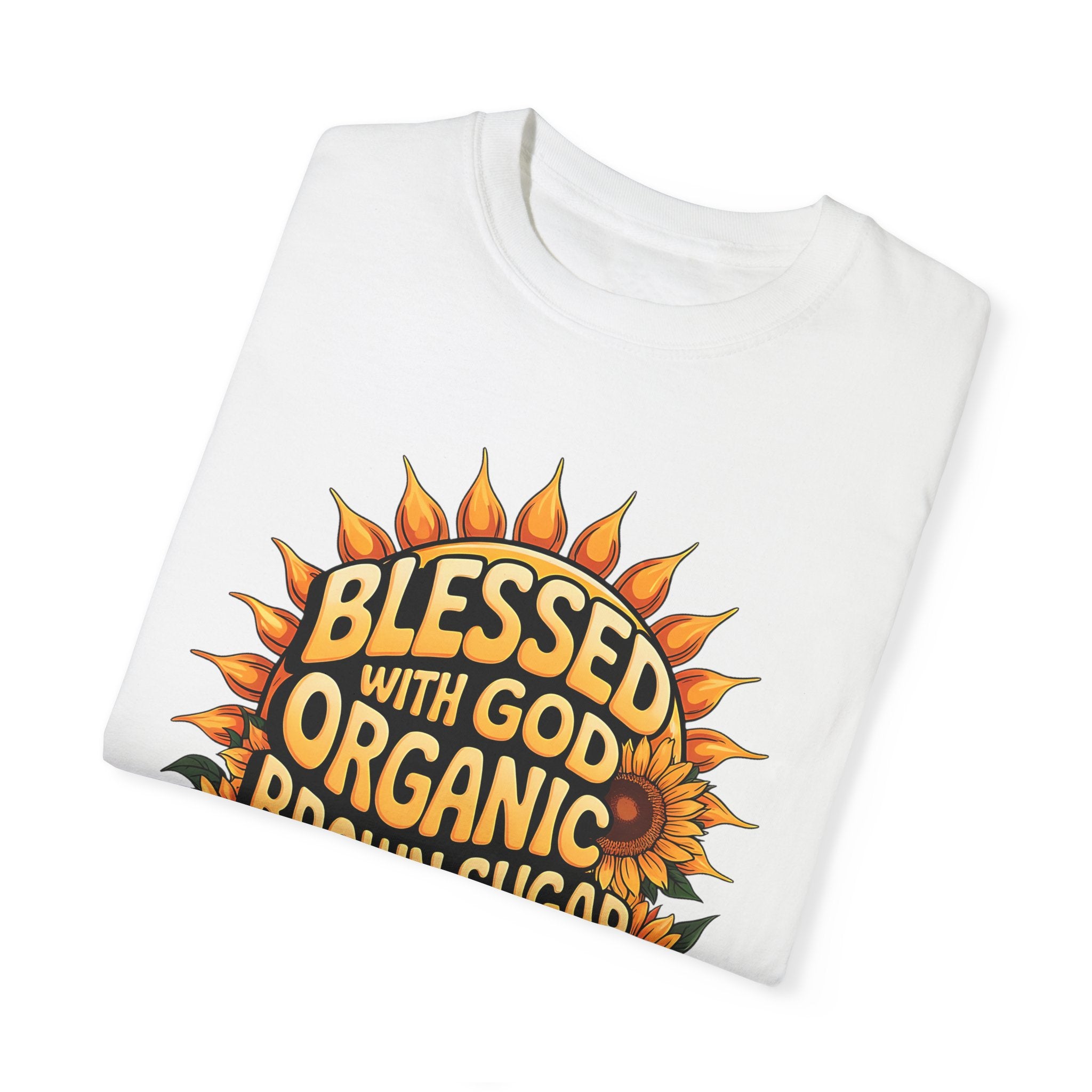 Blessed with God Graphic T-Shirt - Organic Honey & Melanin Design