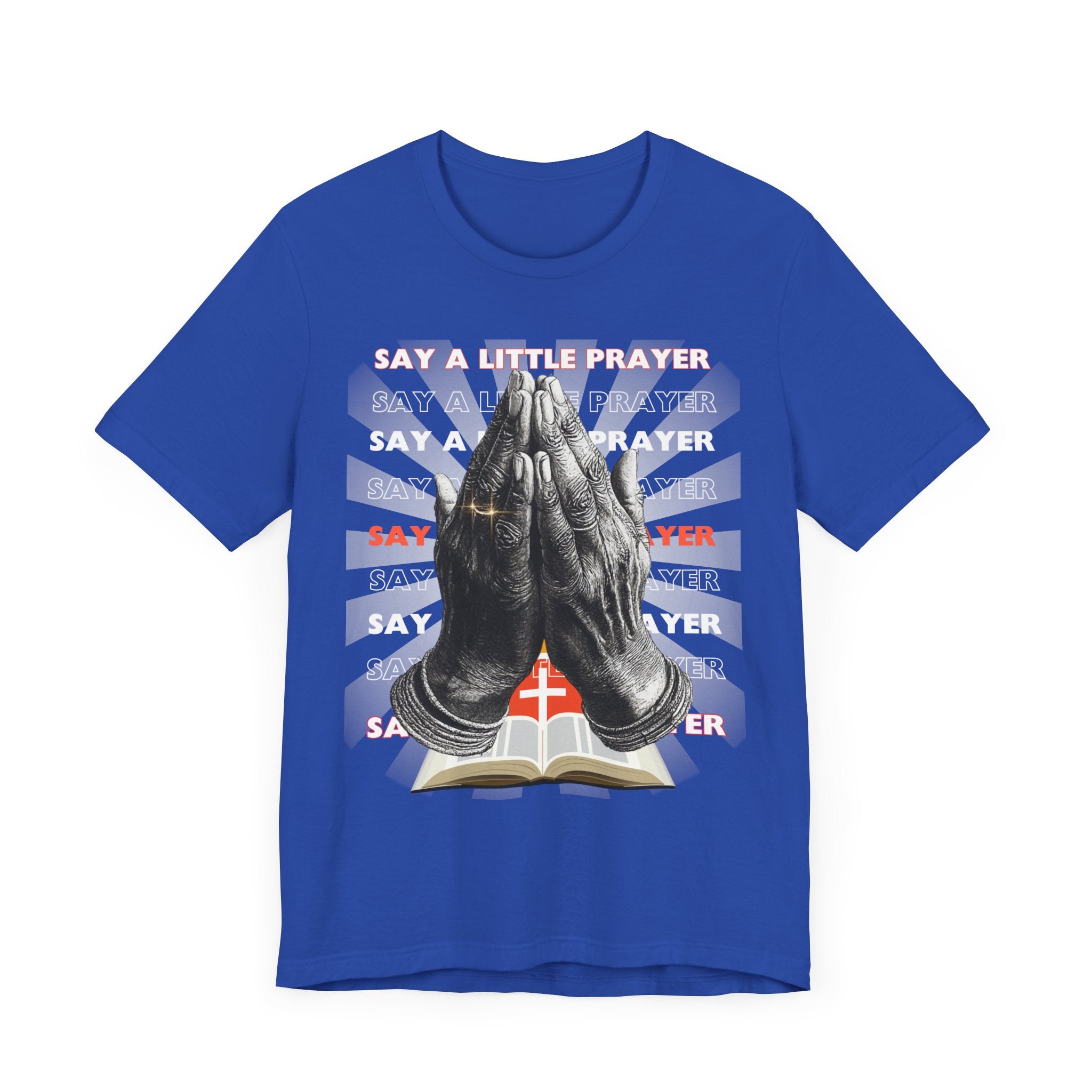 Unisex Jersey Short Sleeve Tee: With the heart warming words - Angel Body