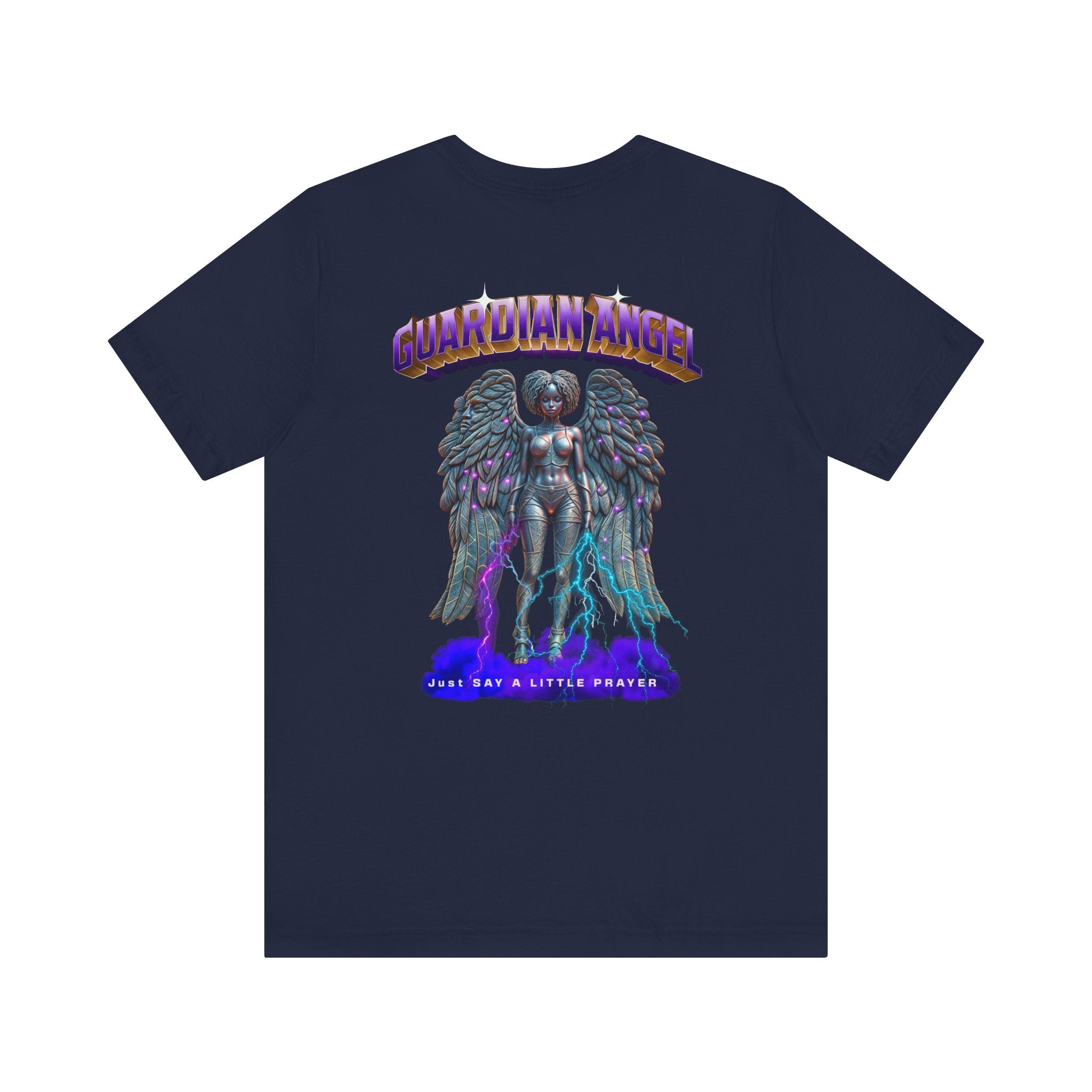 Unisex Jersey Short Sleeve Tee. Guardian Angel Spiritual Warrior - Angel Body