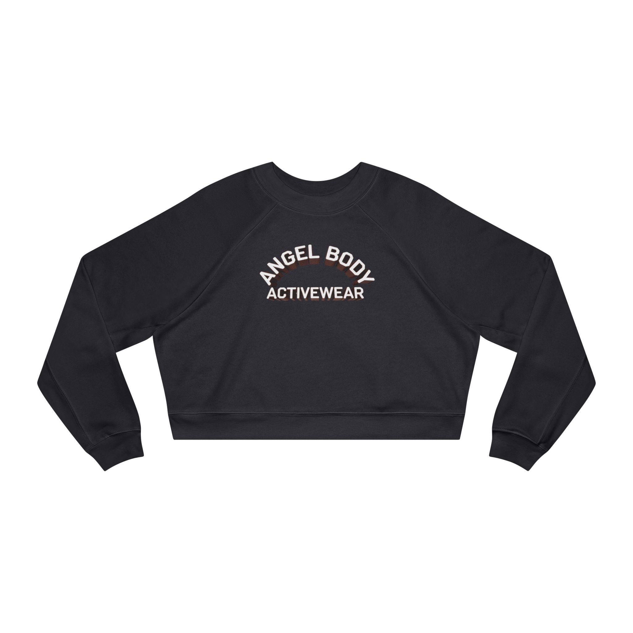 Cropped Fleece Pullover - 'Angel Body' Activewear for Stylish Comfort - Angel Body