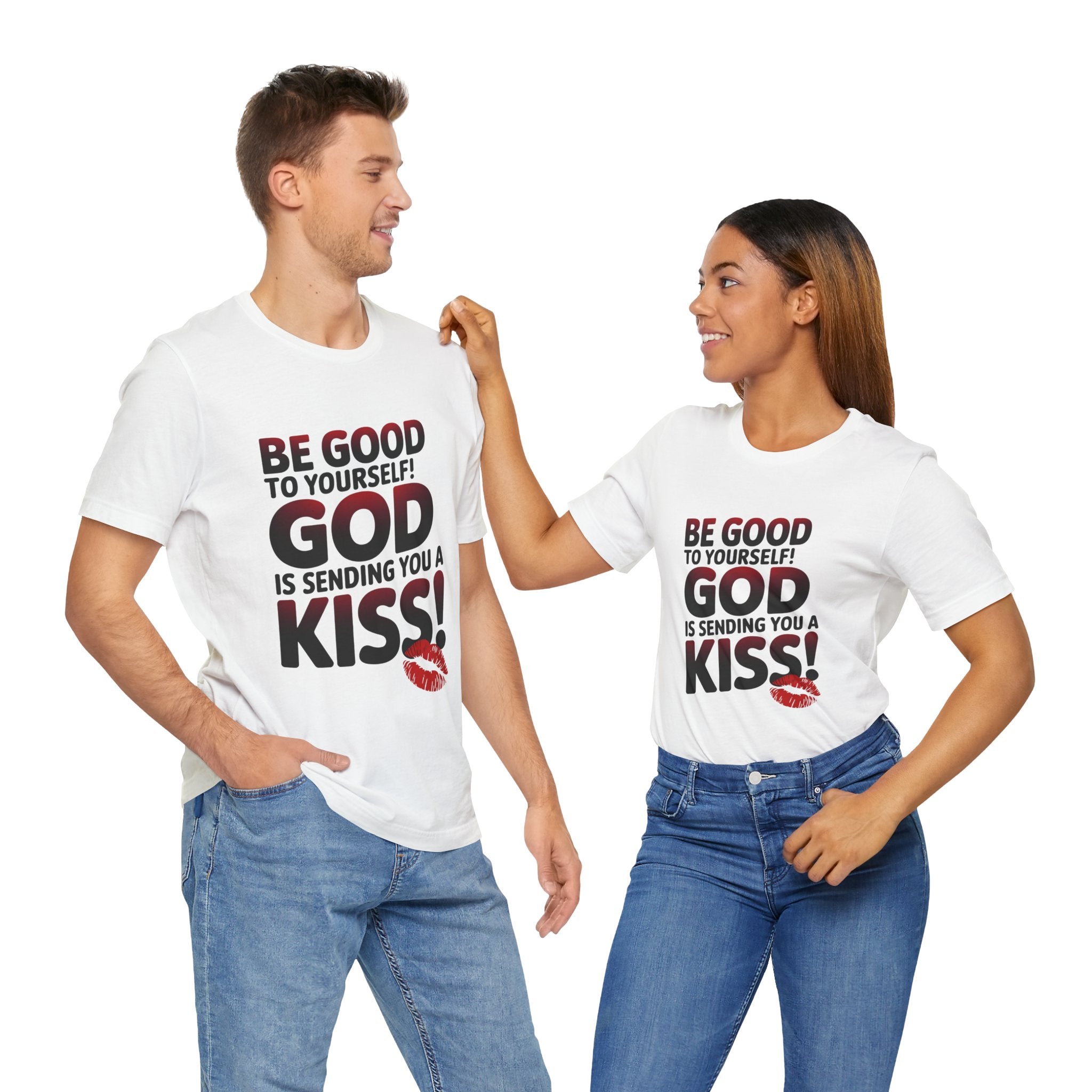 Inspirational Short Sleeve Tee - Angel Body