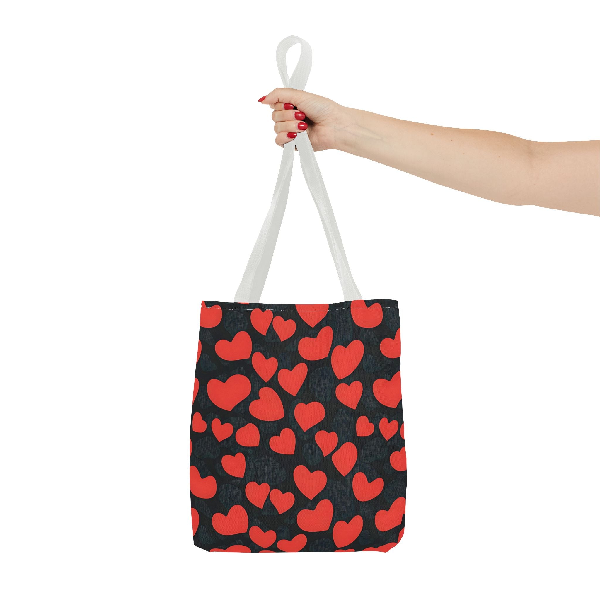 Heart Pattern Tote Bag - Fun Cute and Stylish - Angel Body
