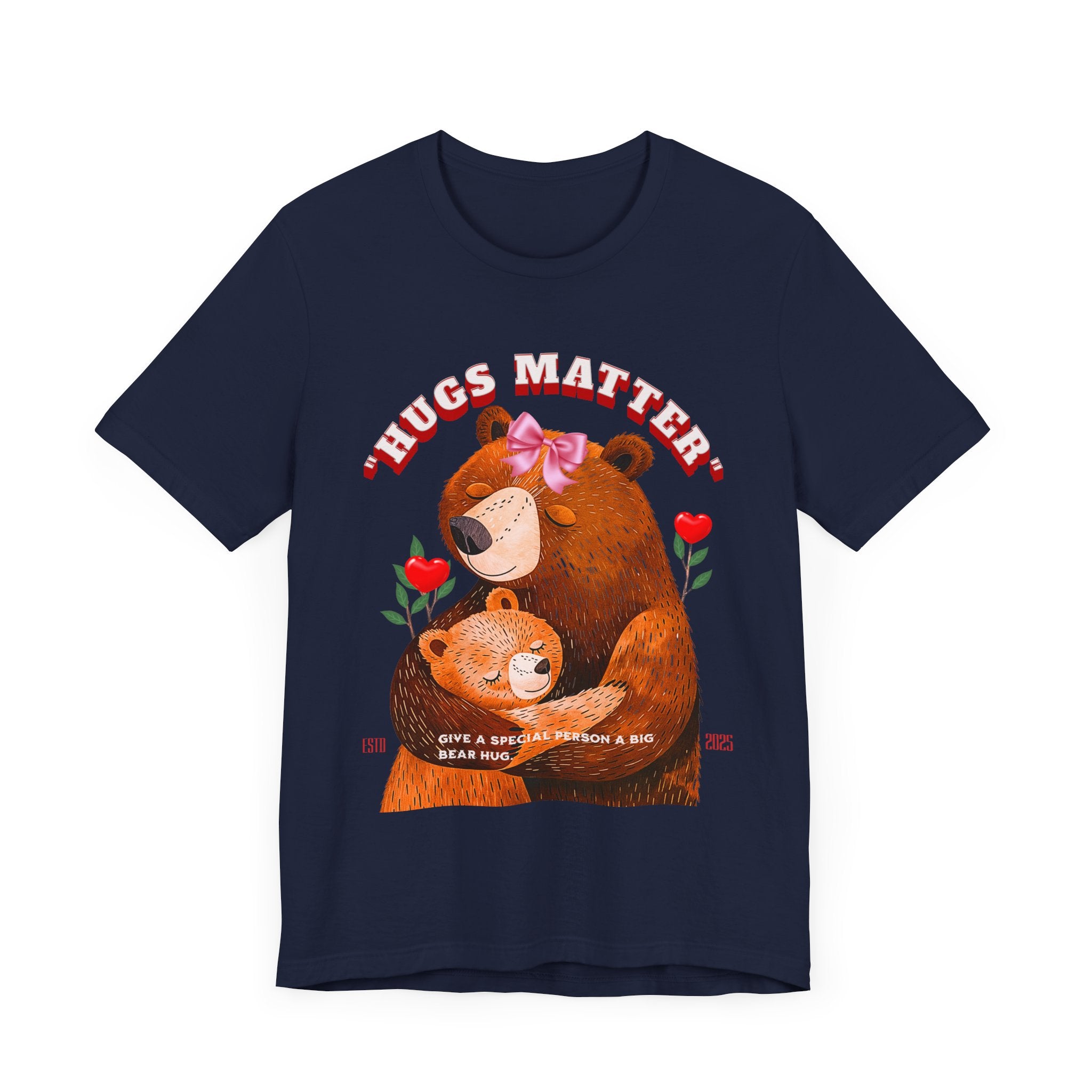 Unisex Jersey Short Sleeve Tee Hugs Matter - Angel Body