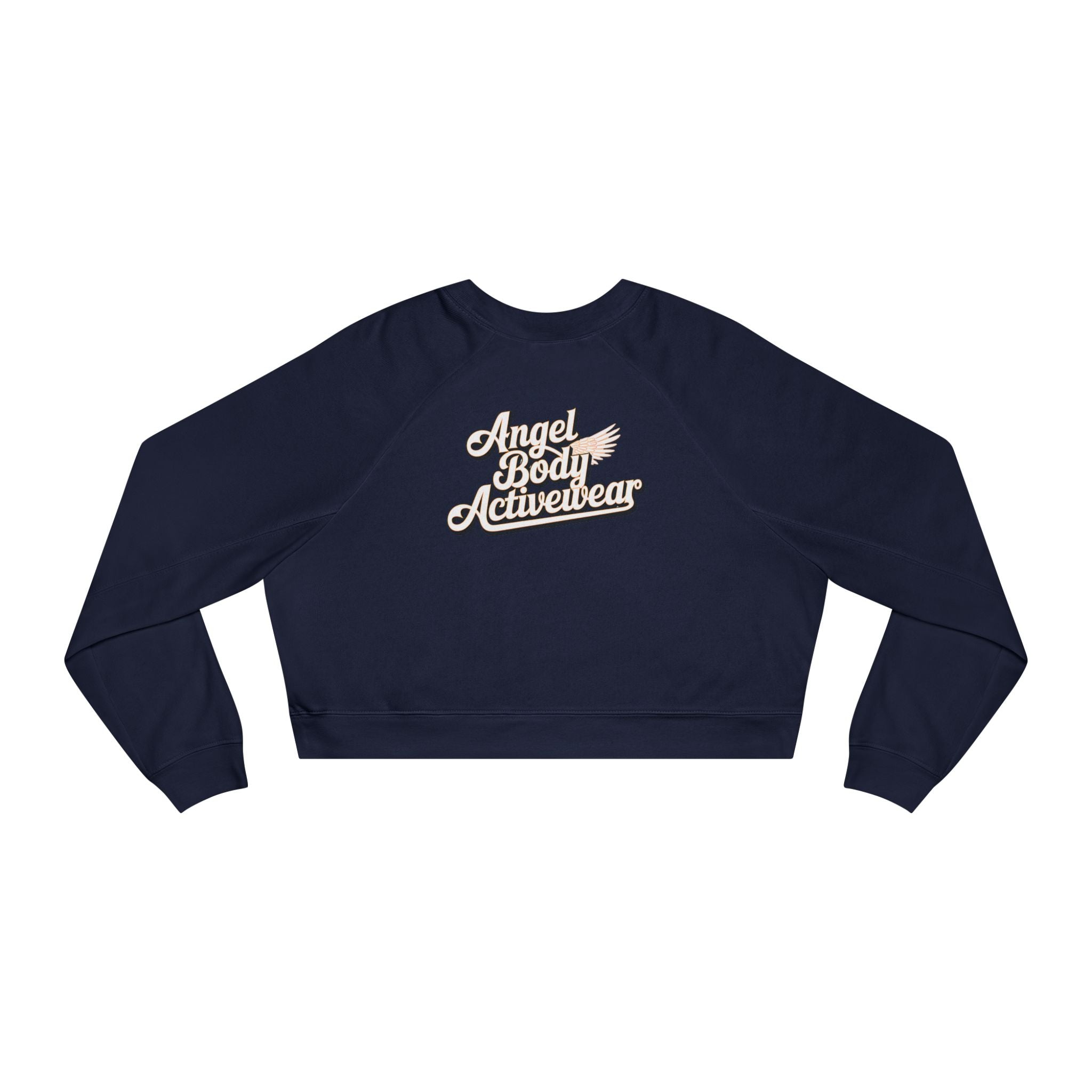 Angel Body Activewear Women's Cropped Fleece Pullover - Stylish & Cozy Sweatshirt for Athleisure - Angel Body