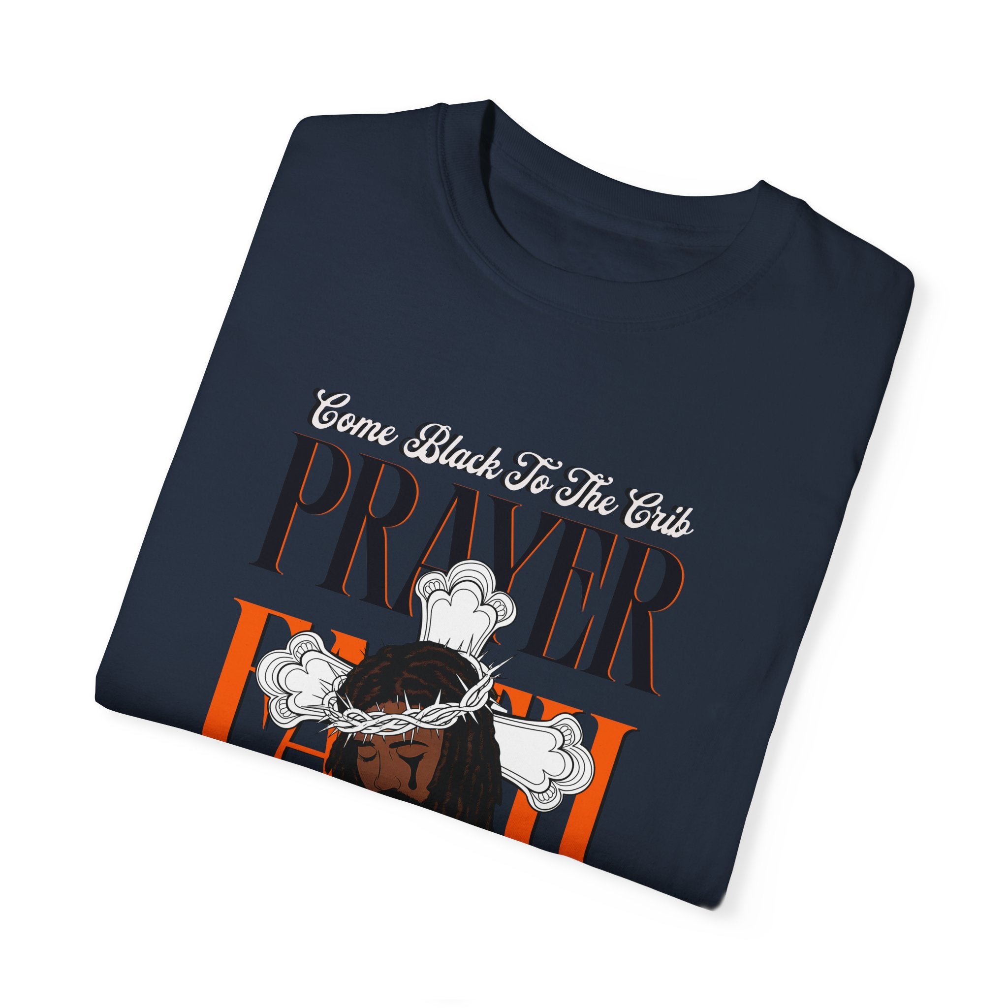 Unisex Garment-Dyed T-Shirt - Lovely Prayer & Unity Design - Angel Body