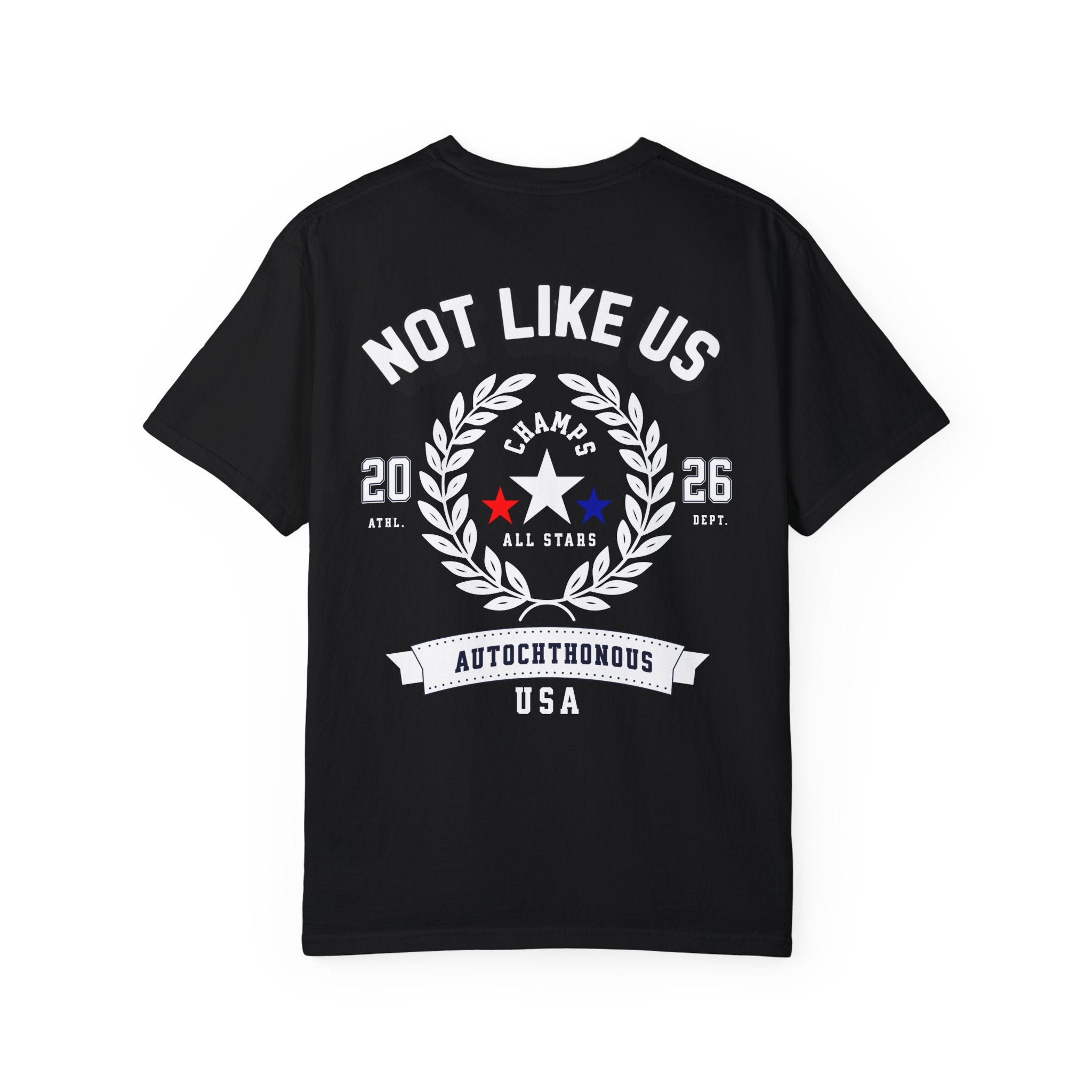 Autochthonous All Stars Unisex Garment-Dyed T-Shirt - Sports Inspired Tee for Casual Days - Angel Body