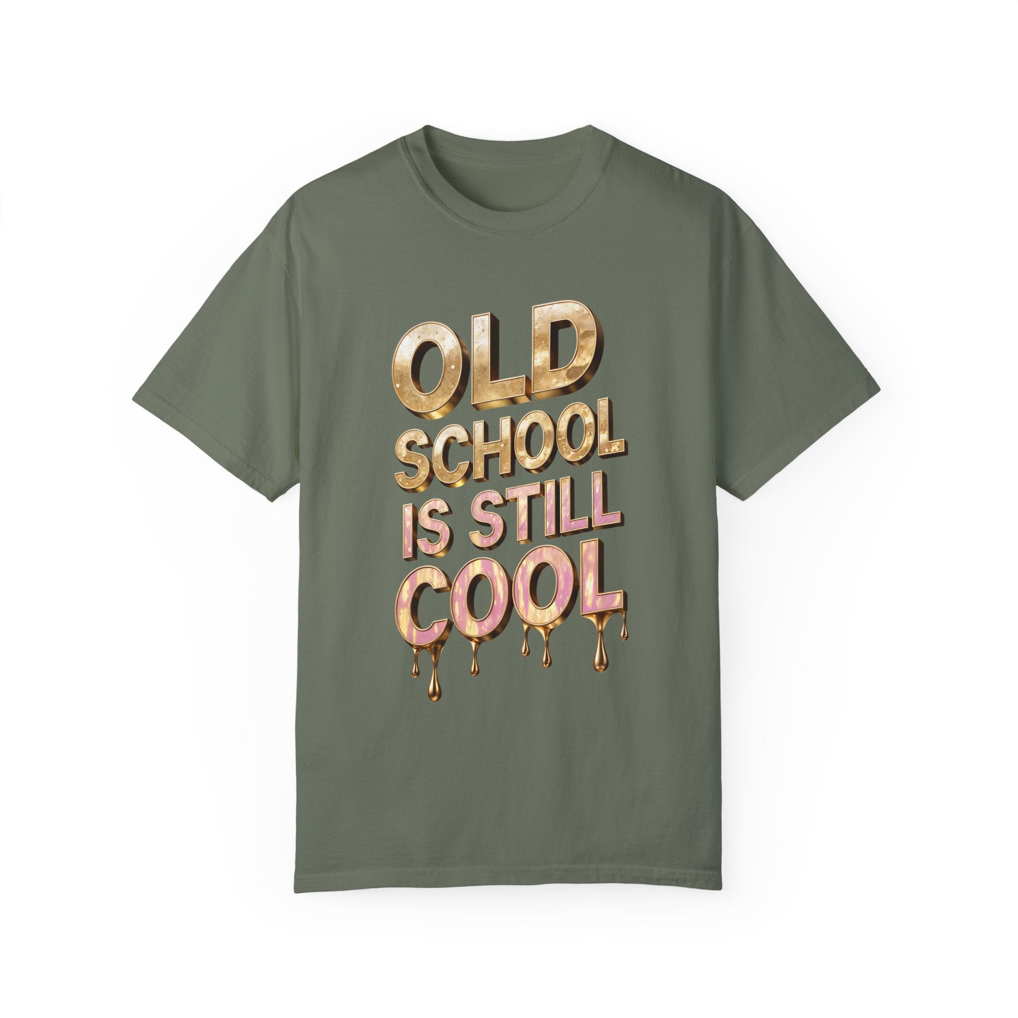 Vintage Feel Unisex T-Shirt - "Old School is Still Cool" - Angel Body