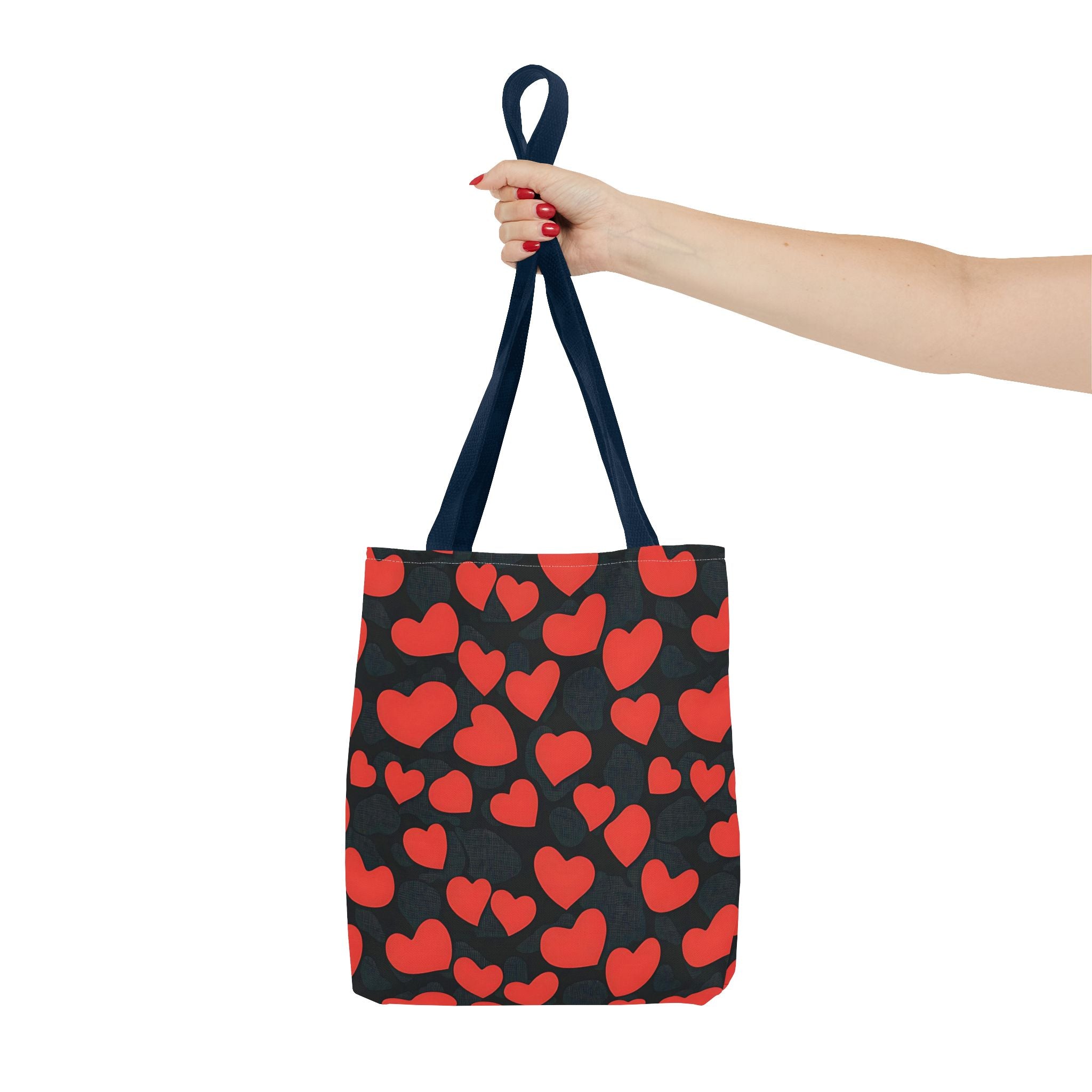 Heart Pattern Tote Bag - Fun Cute and Stylish - Angel Body