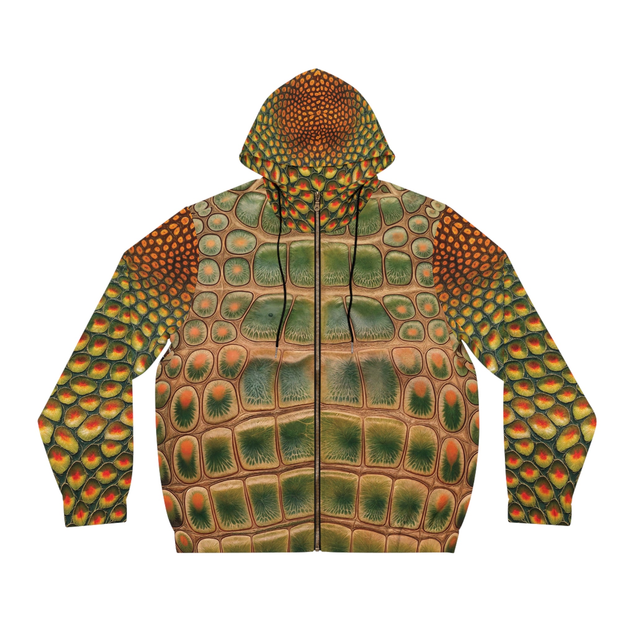 Man's Crocodile Print Hoodie - Angel Body