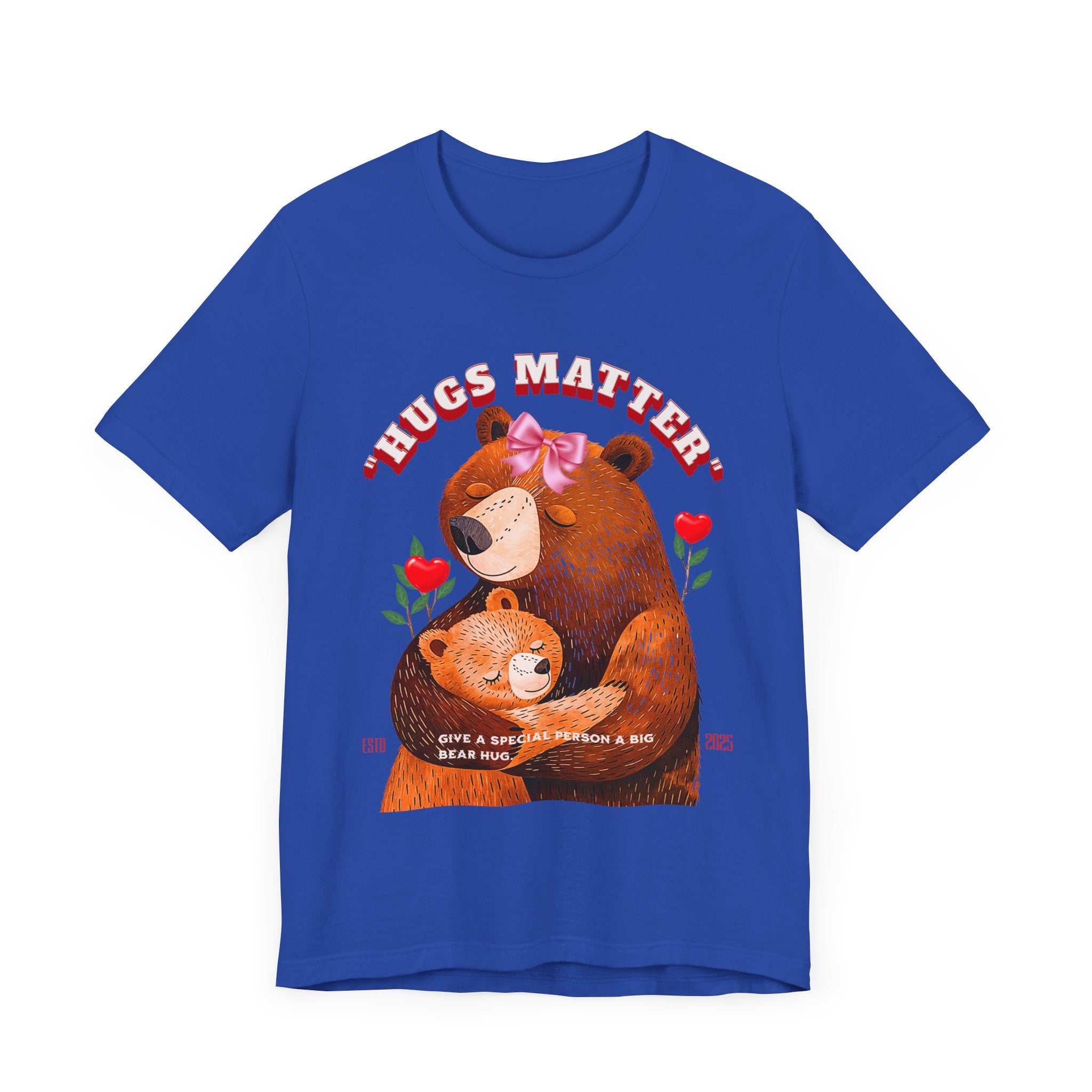 Unisex Jersey Short Sleeve Tee Hugs Matter - Angel Body
