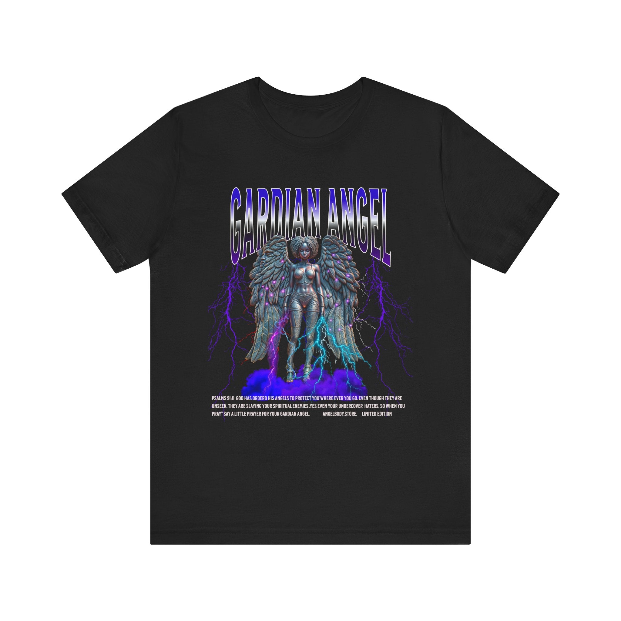 Unisex Jersey Short Sleeve Tee. Guardian Angel Spiritual Warrior - Angel Body
