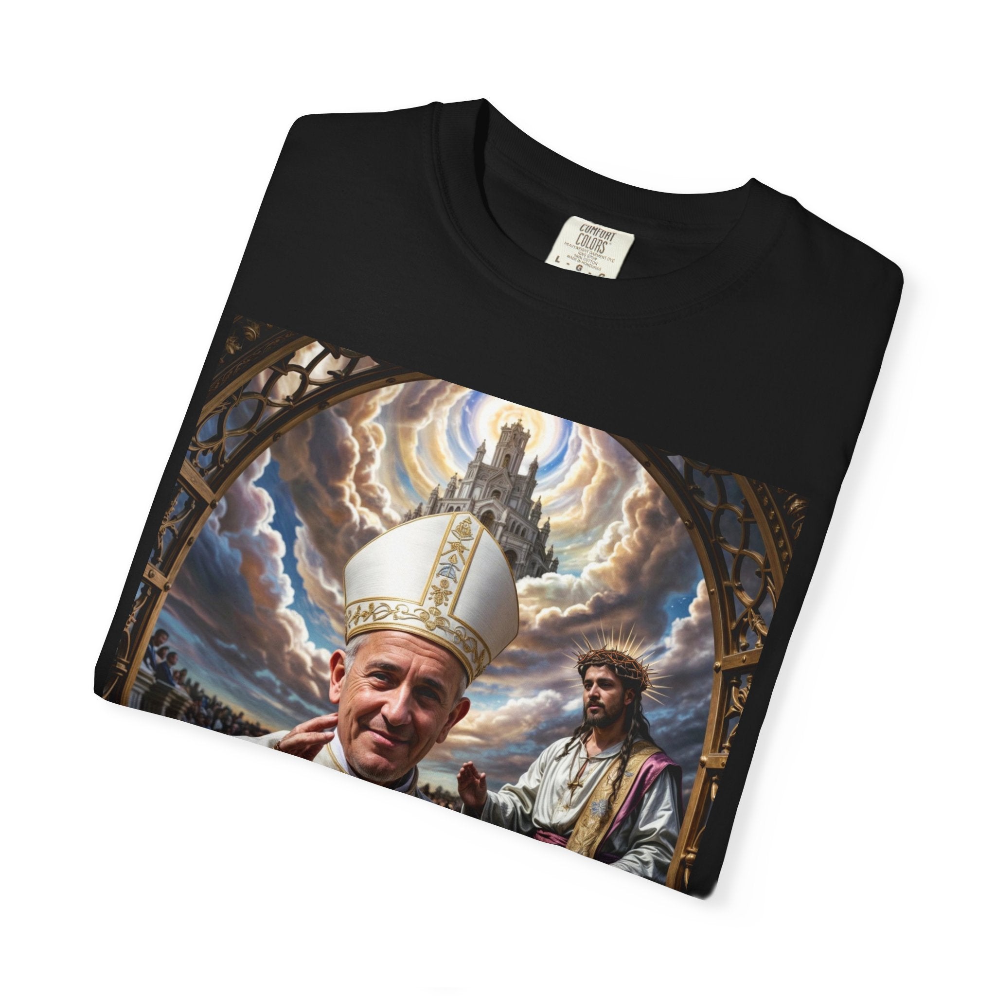Religious Inspirational Pope Unisex T-Shirt - Angel Body