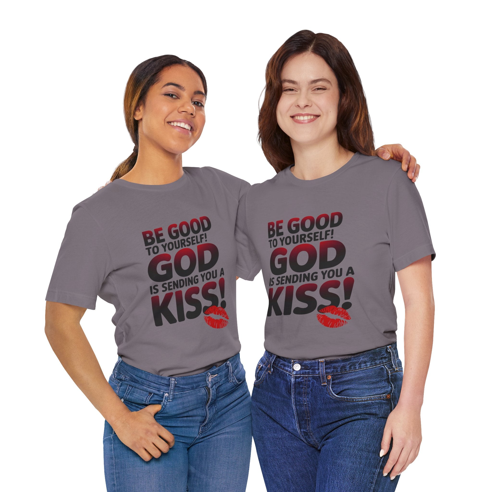 Inspirational Short Sleeve Tee - Angel Body