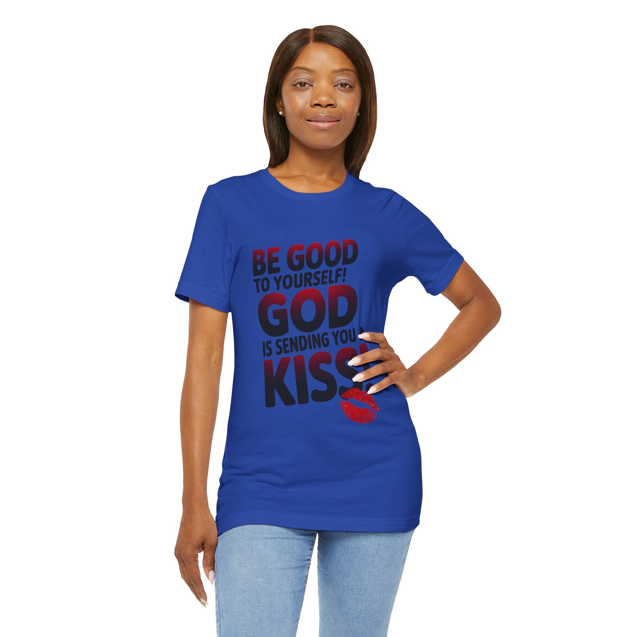 Inspirational Short Sleeve Tee - Angel Body