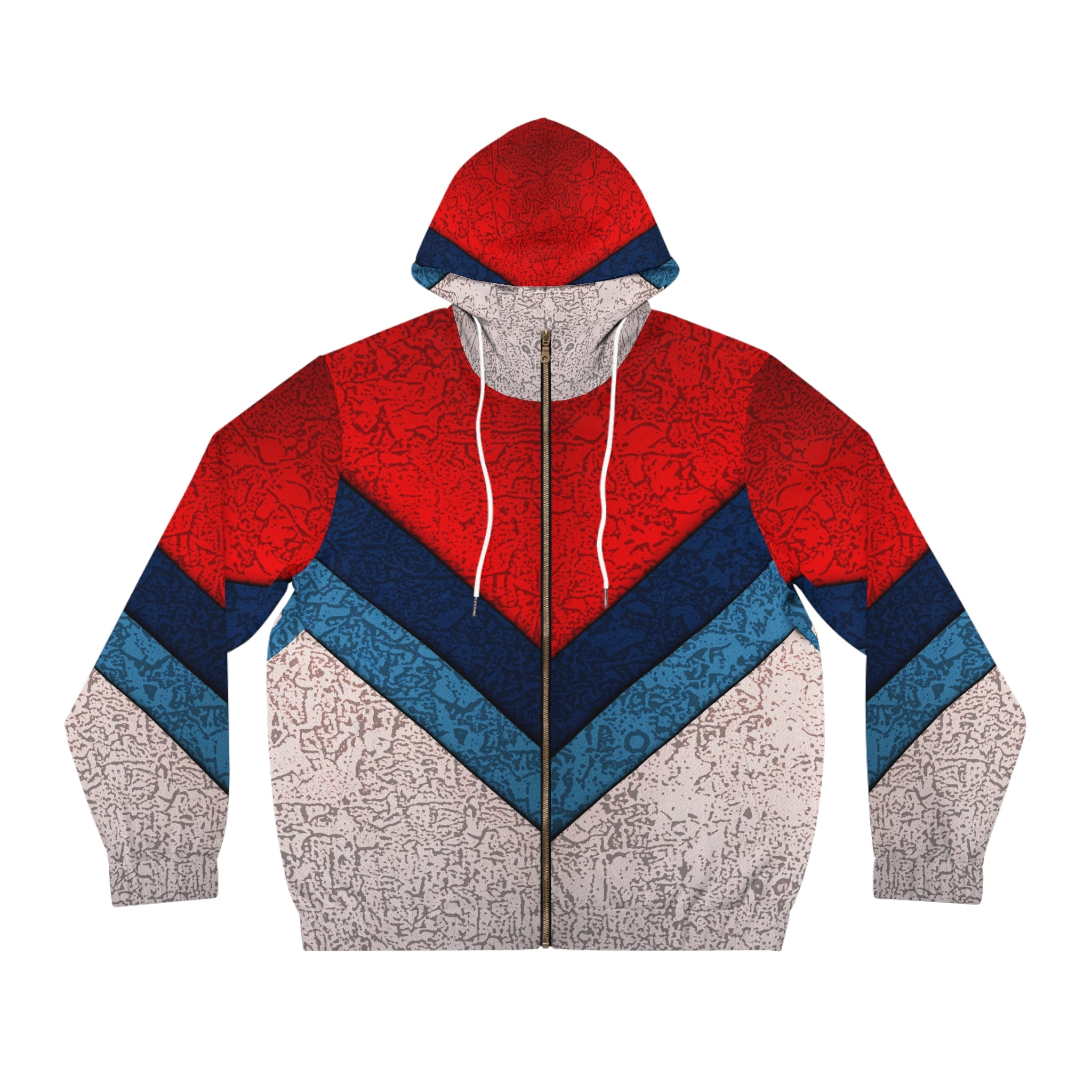 Full-Zip Hoodie Eye Got You Graphic Trendy Men's - Angel Body